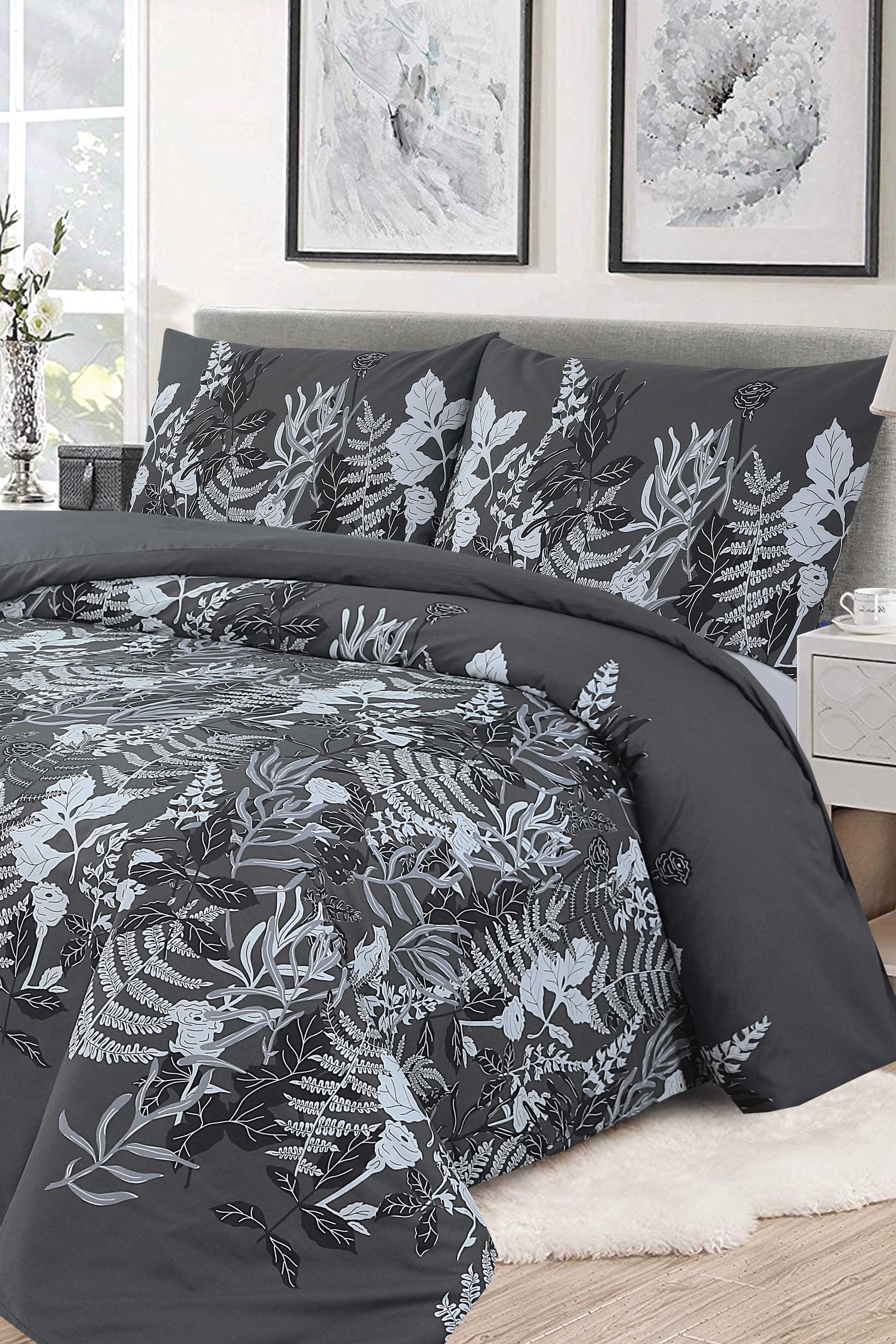 Camouflage Floral Duvet Cover Set