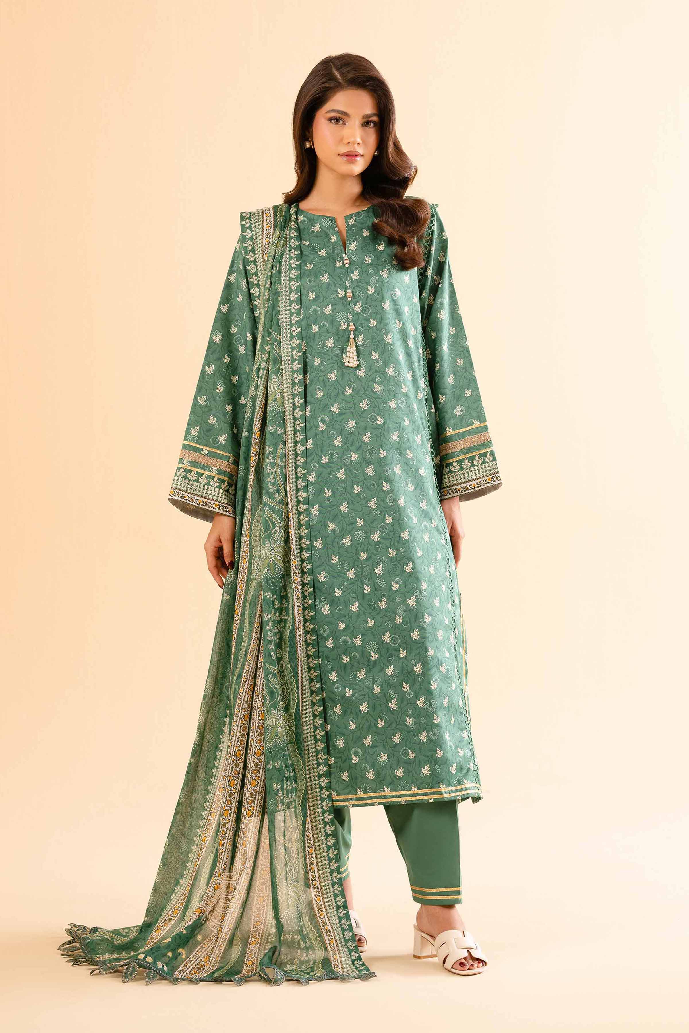 3 Piece - Printed Loose Fabric - 42503113