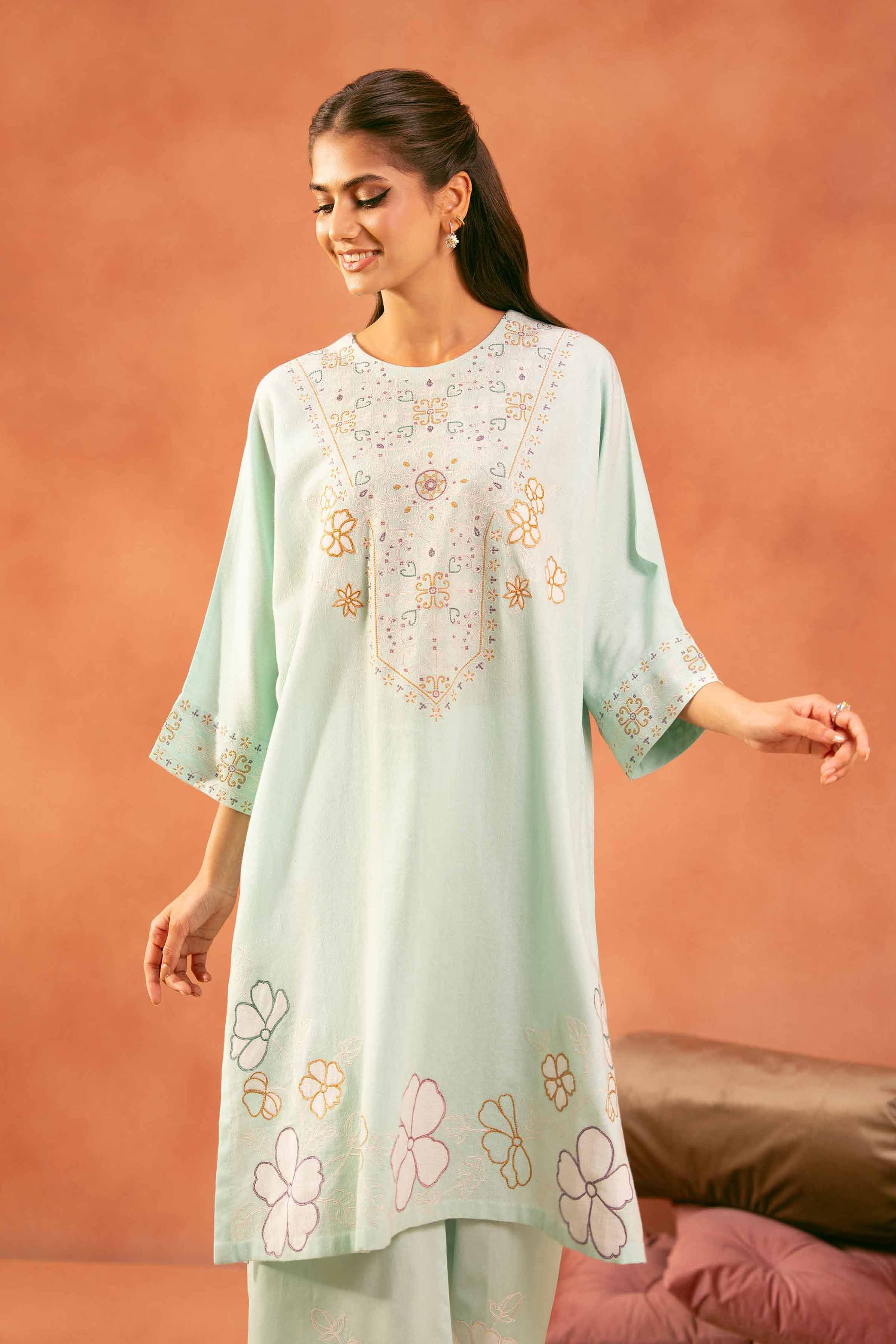 10641-2-Piece-Embroidered-Suit-KFE25-150-2.jpg 2 Piece - Embroidered Suit - KFE25-150