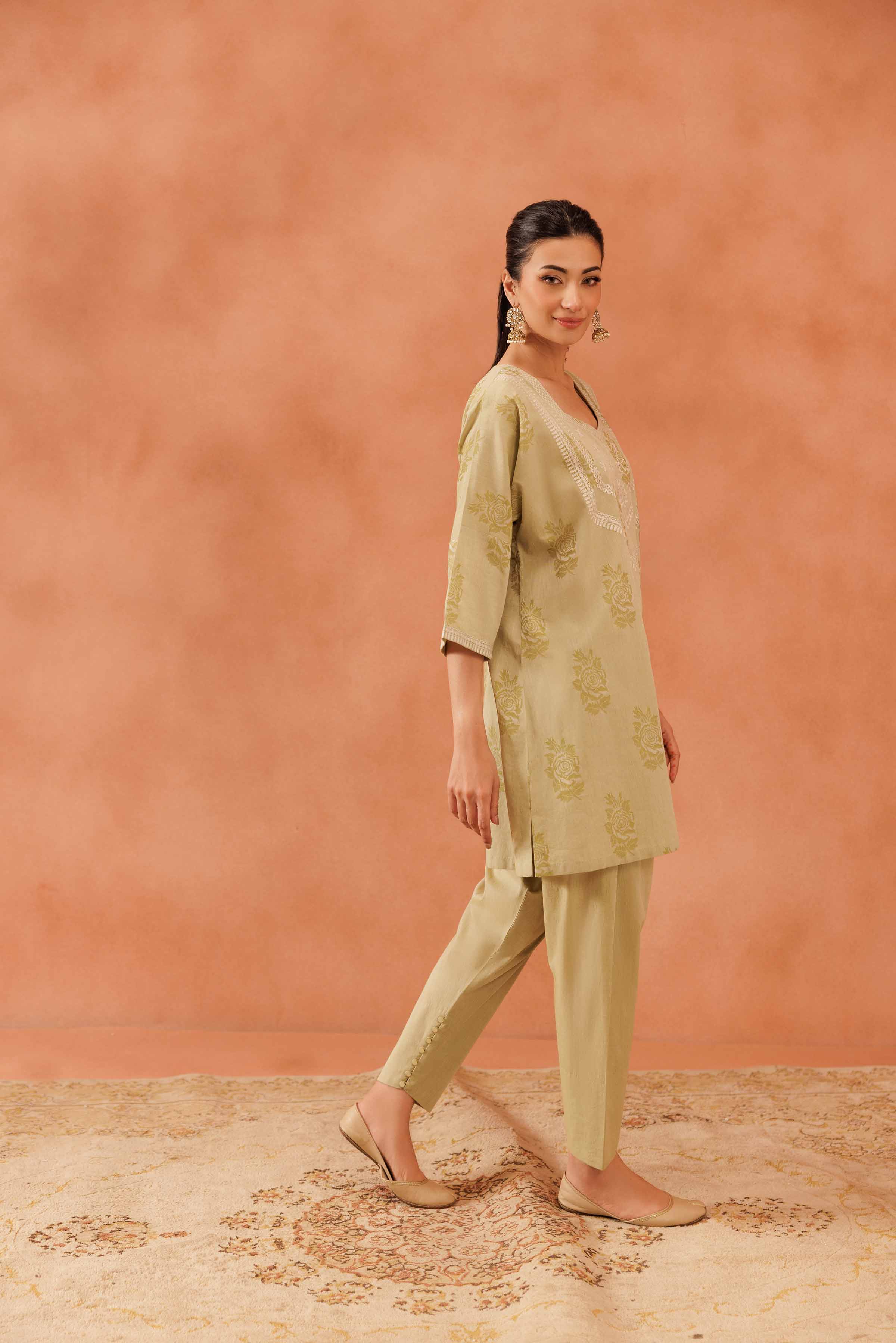 10877-2-Piece-Embroidered-Suit-KFE25-132-3.jpg 2 Piece - Embroidered Suit - KFE25-132