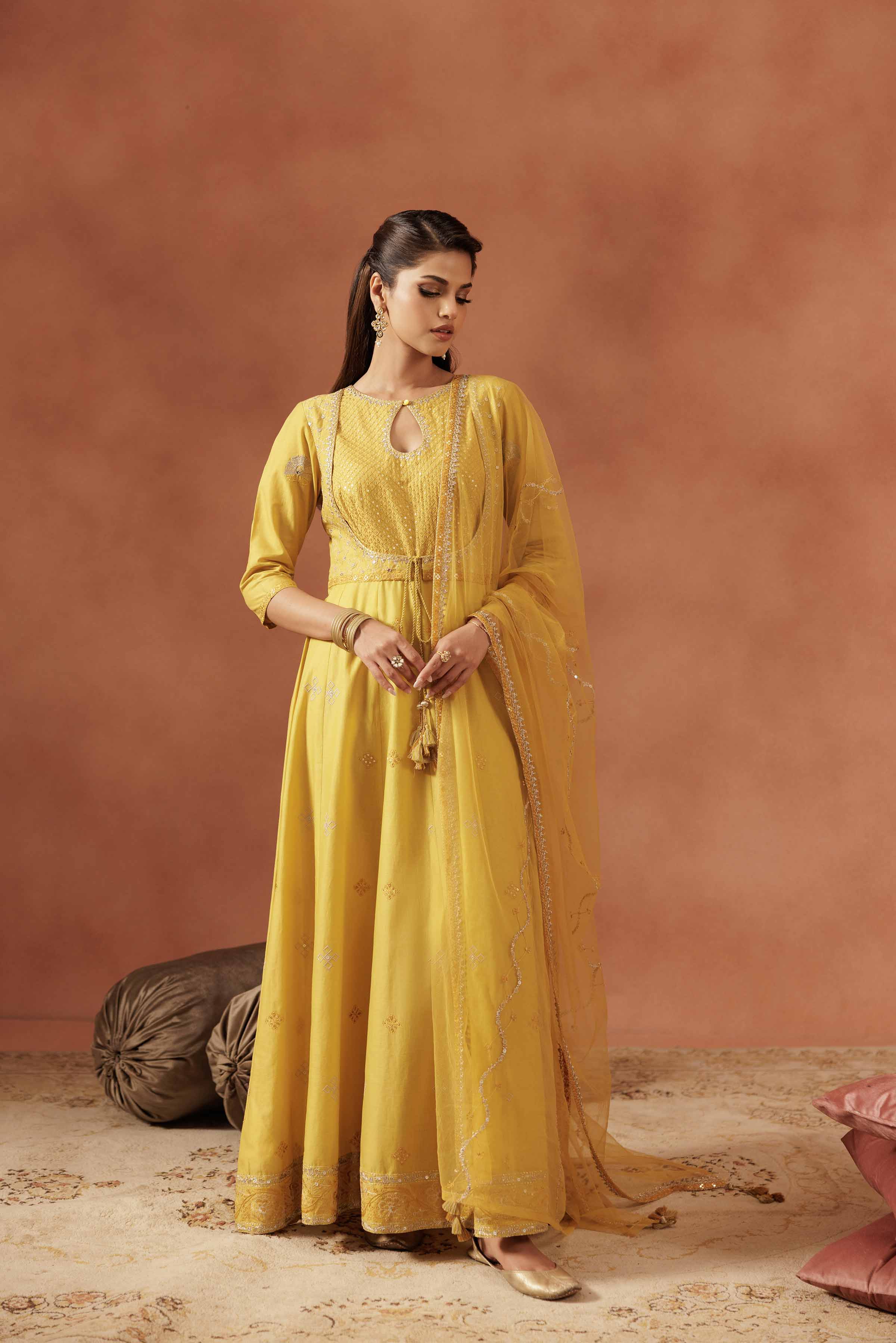 10883-2-Piece-Embroidered-Suit-KFE25-120-3.jpg 2 Piece - Embroidered Suit - KFE25-120