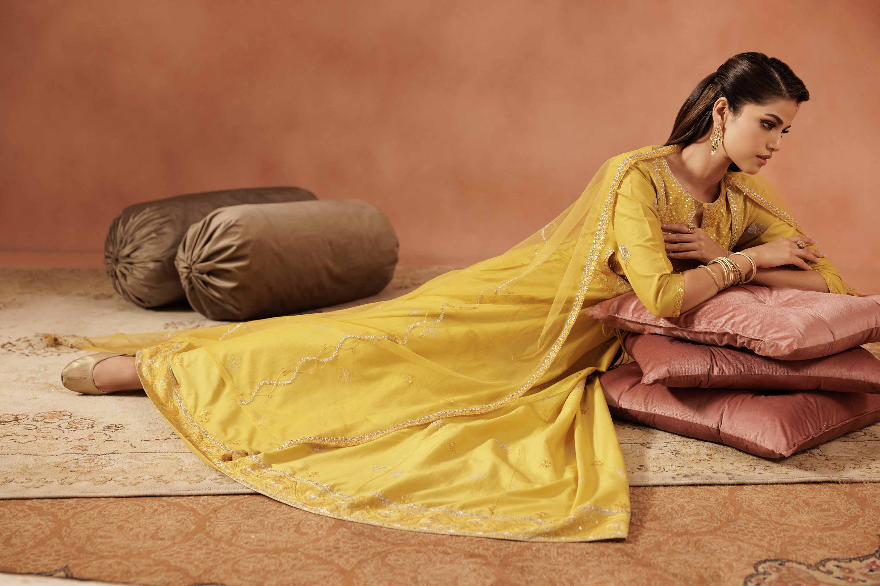 10883-2-Piece-Embroidered-Suit-KFE25-120-6.jpg 2 Piece - Embroidered Suit - KFE25-120