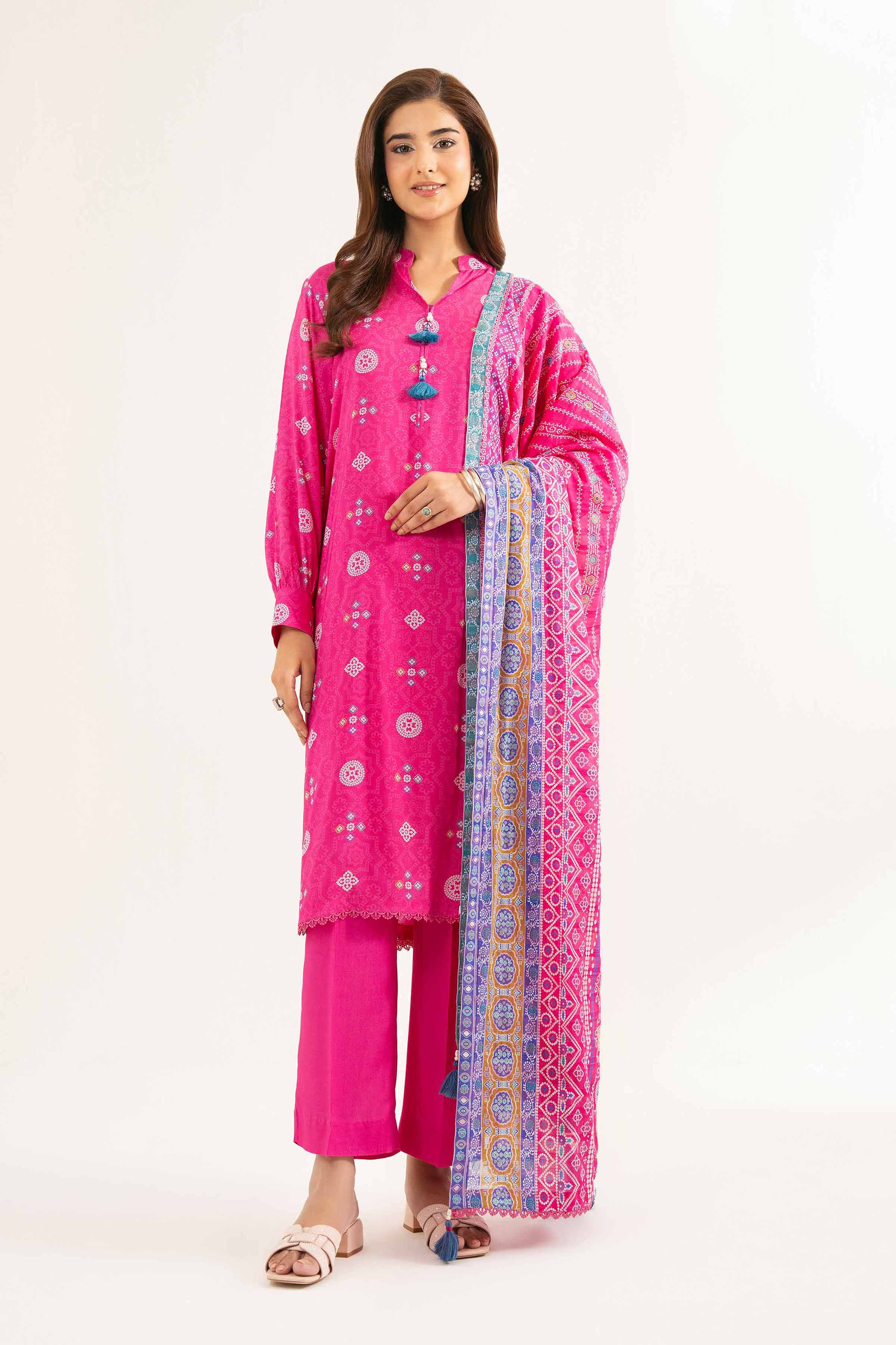 3 Piece - Printed Suit - 42502199