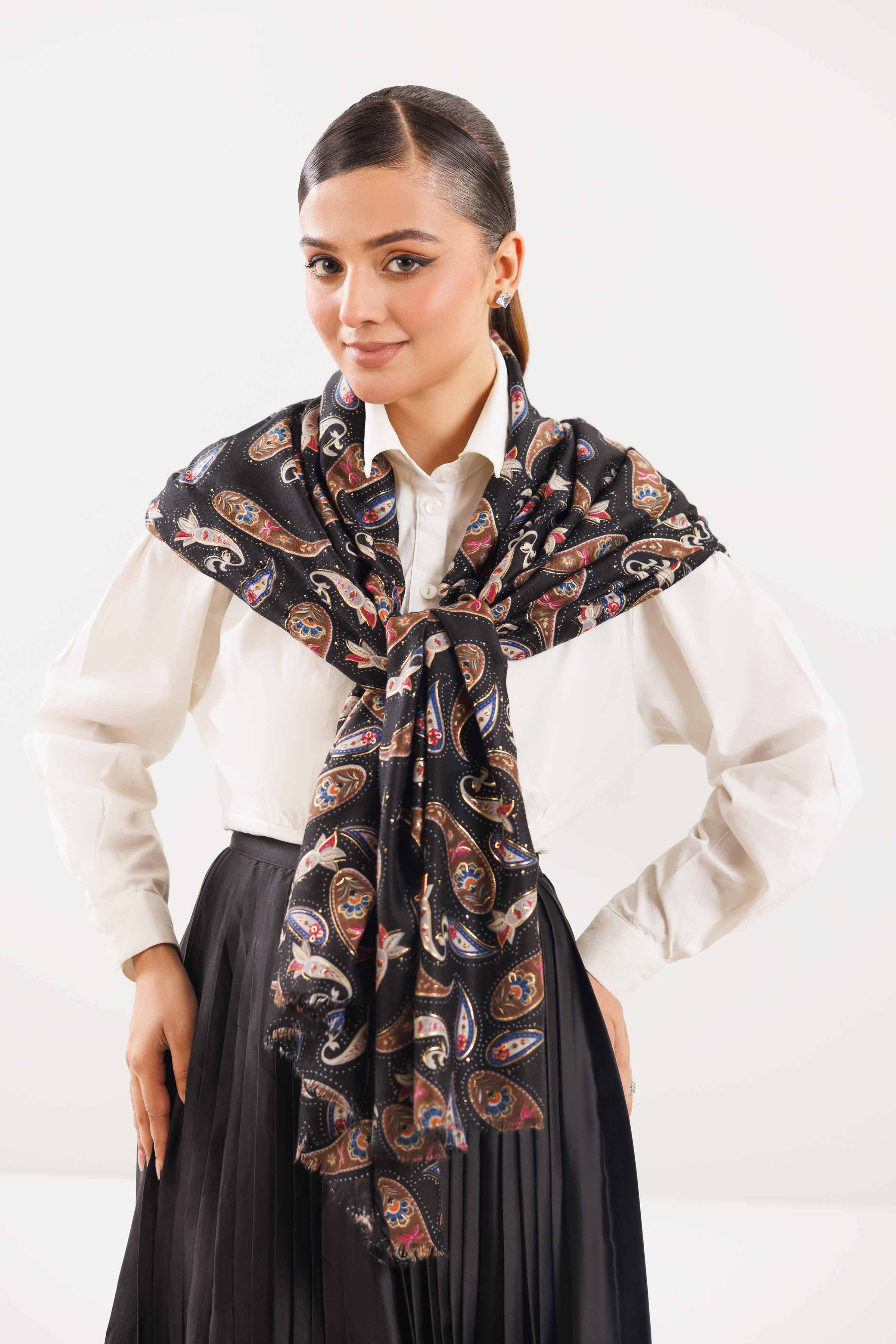 Black Women Scarf-442752103