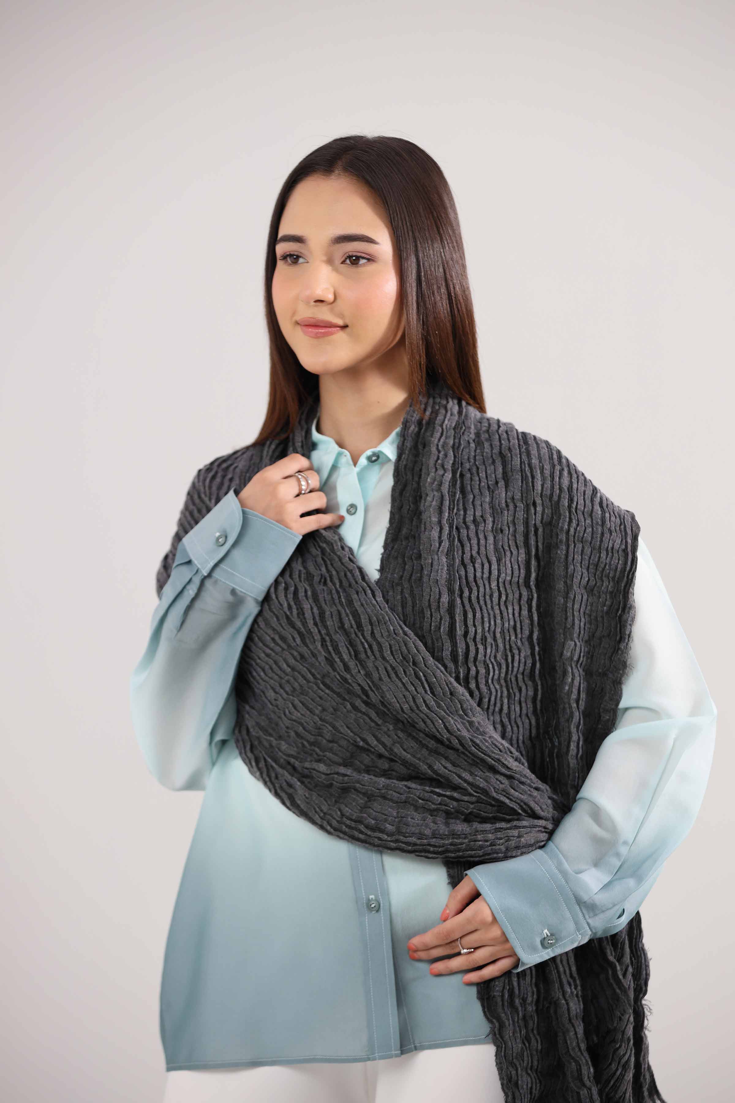 Black Women Scarf-442392103