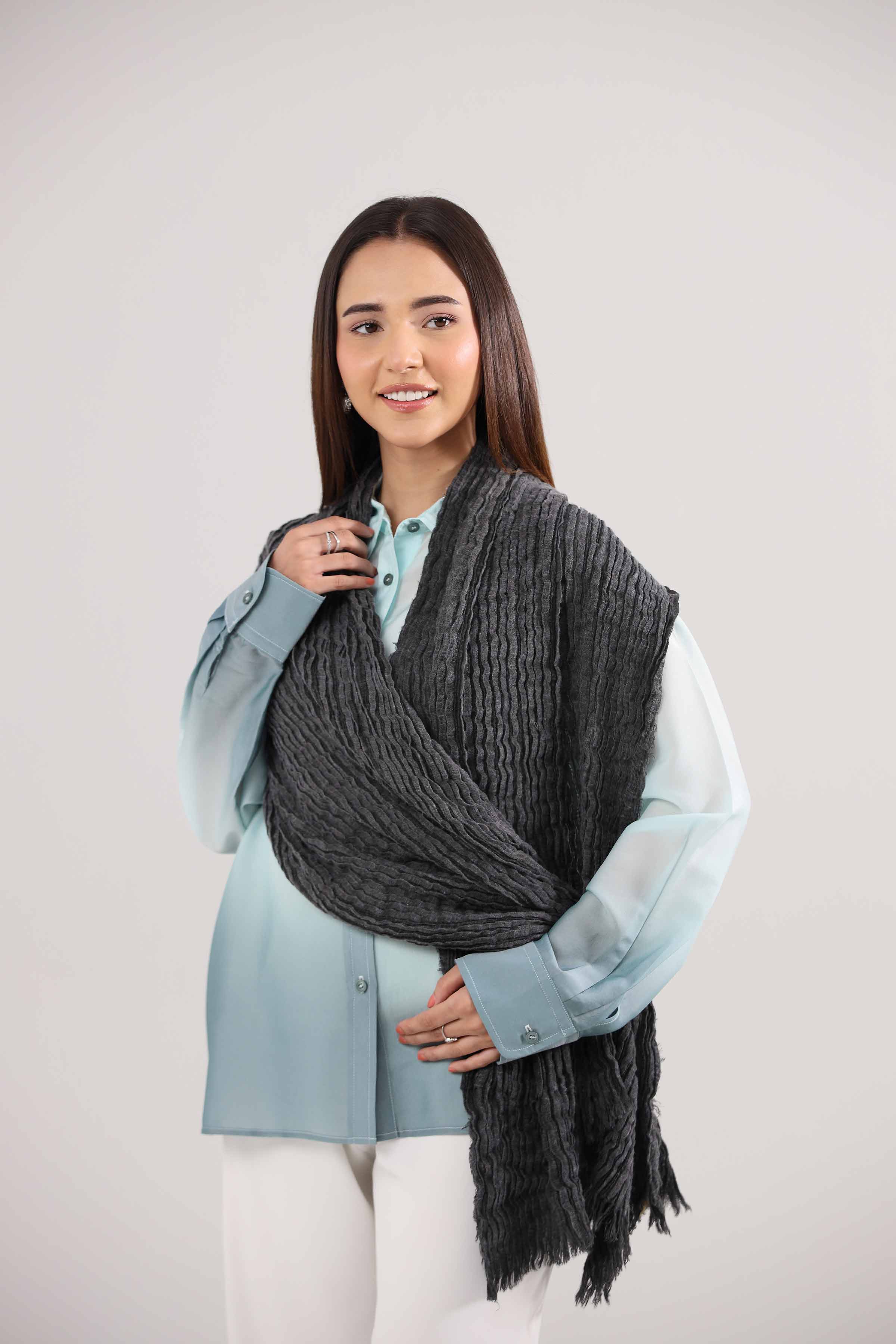 Black Women Scarf-442392103