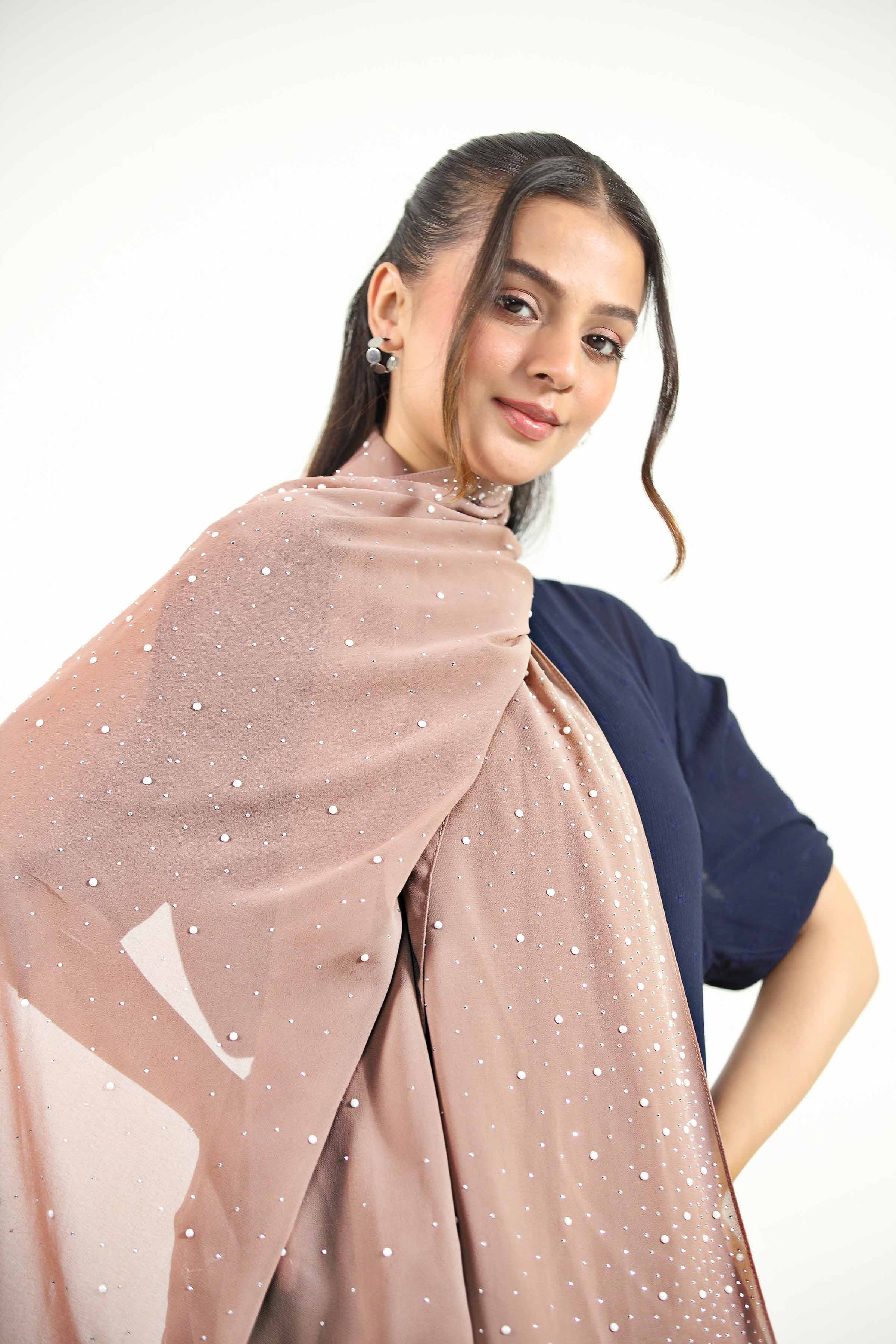 Khaki Women Scarf-442852130