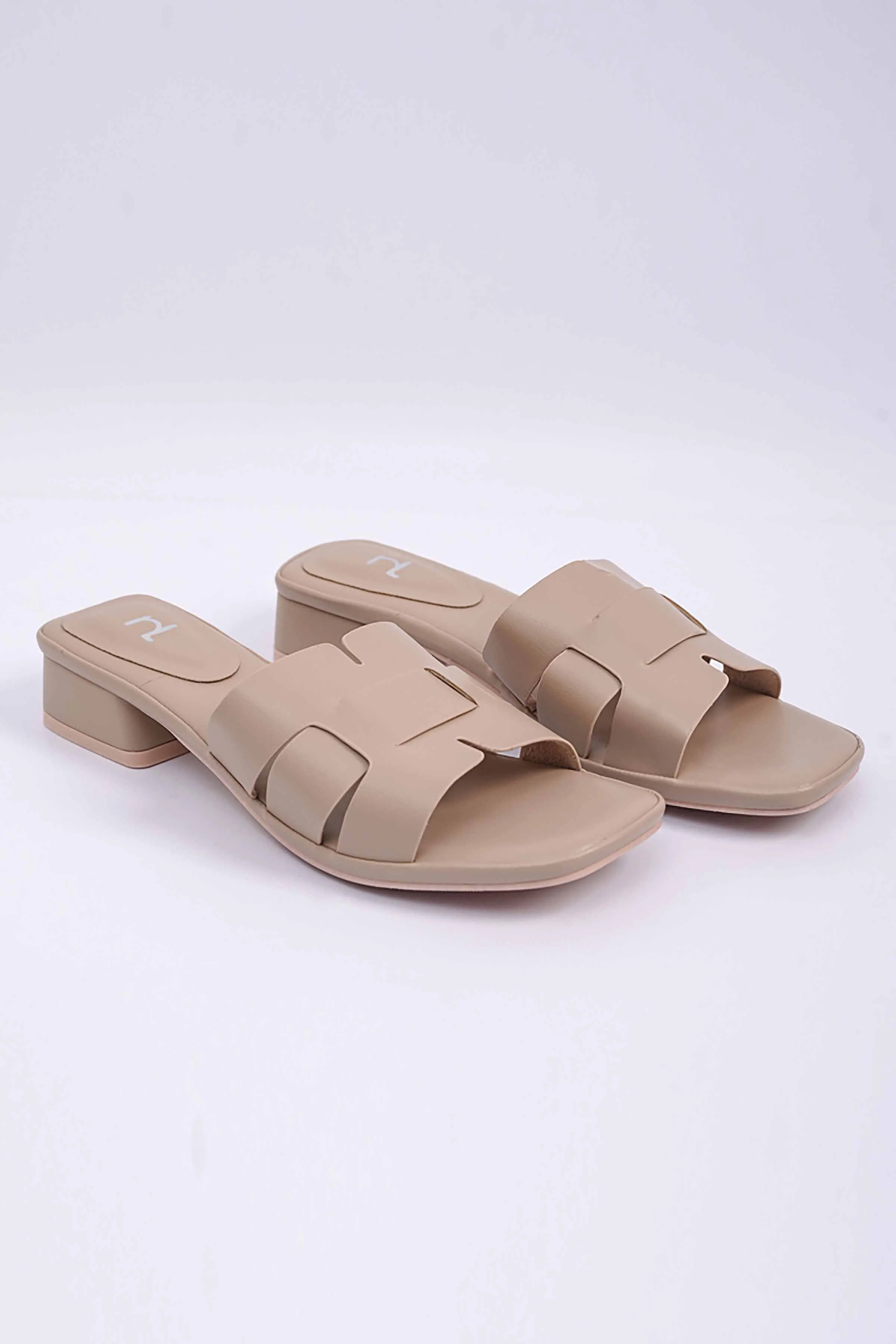 Beige Block Heels-436532918
