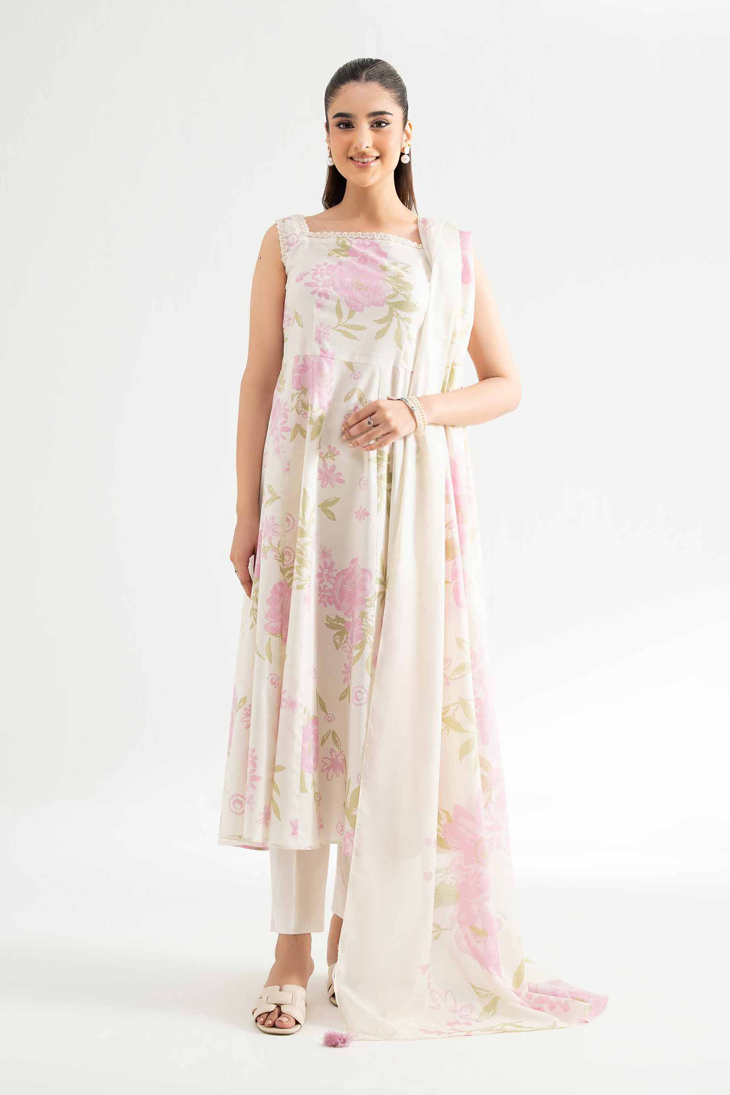 3 Piece -  Printed Suit - 42501949