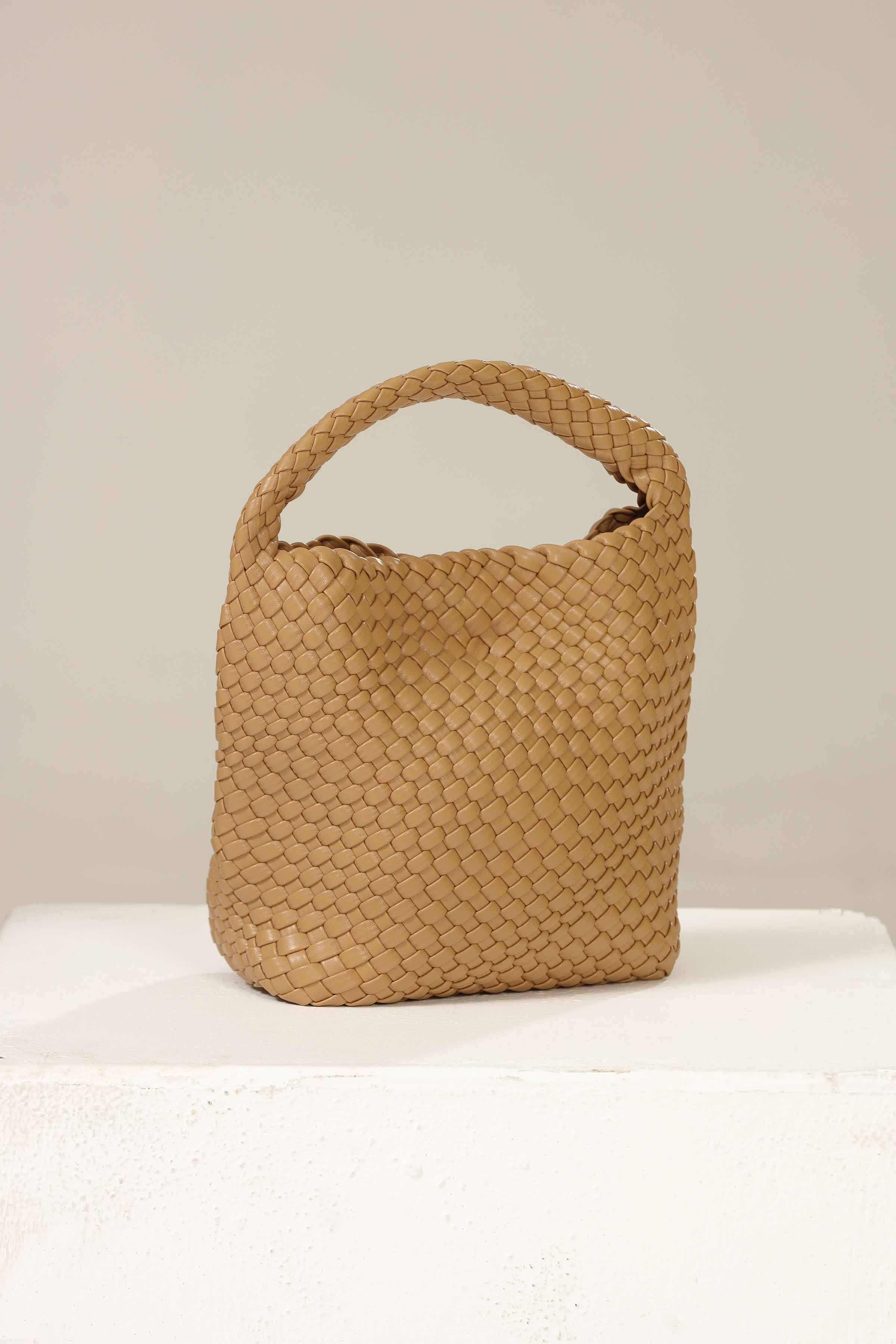 Beige Hand Bag-437802118