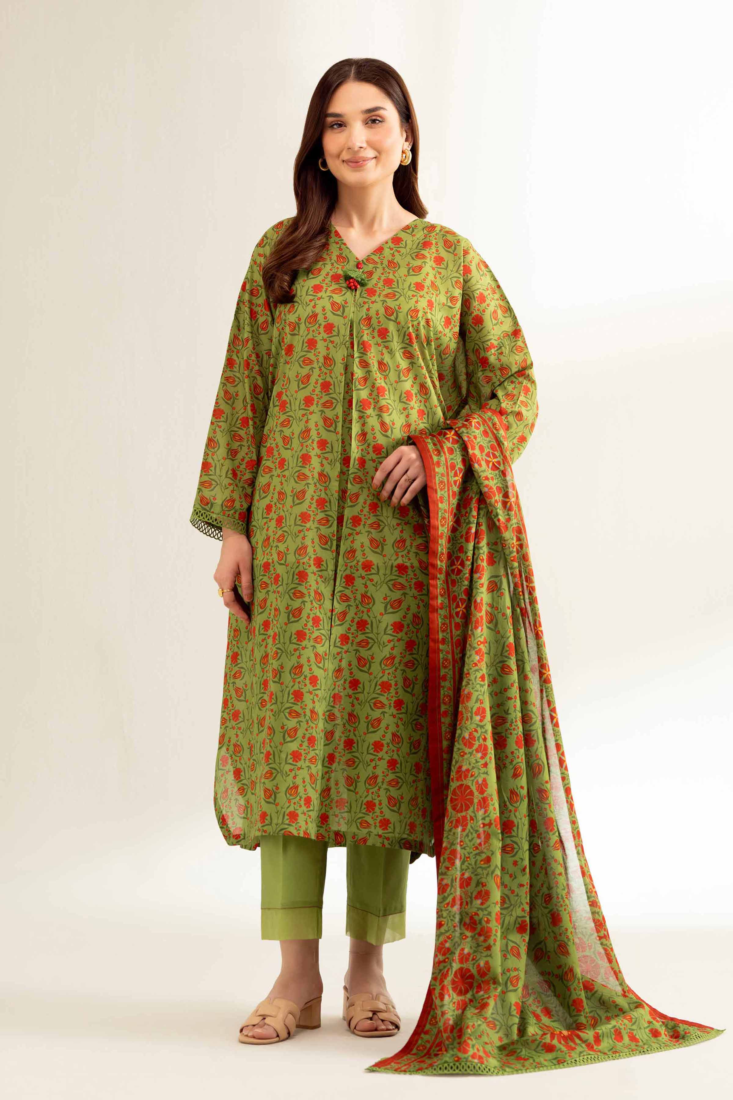 3 Piece - Printed Loose Fabric - 42503287