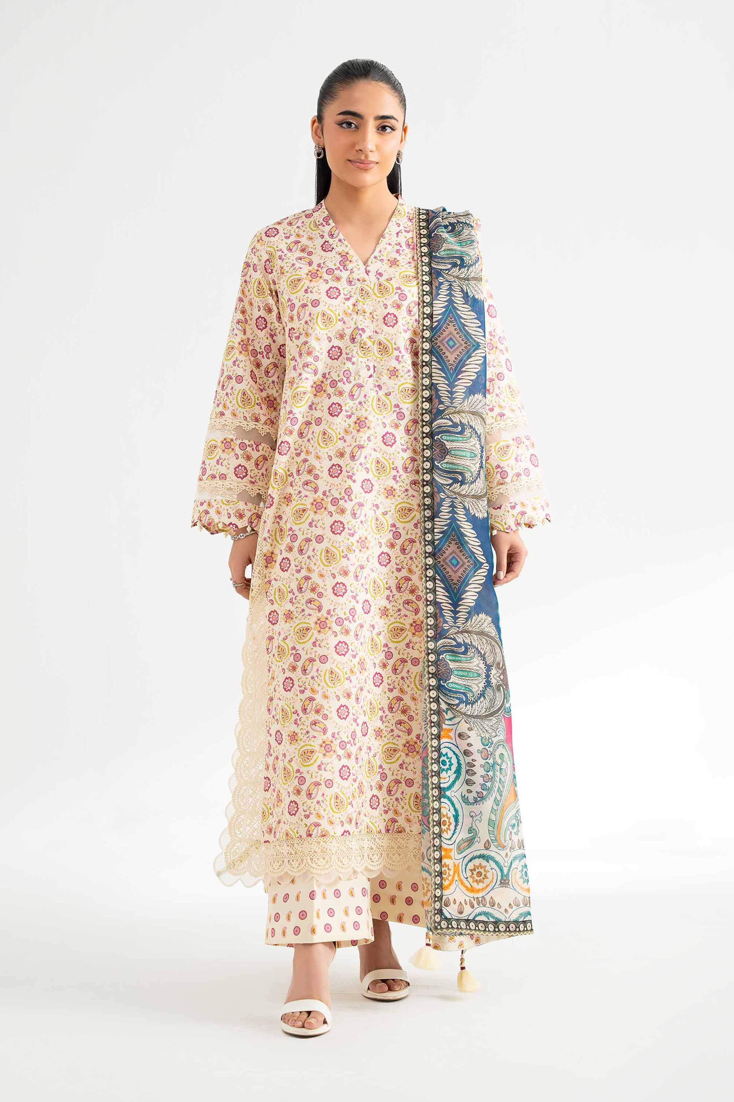 1266-3-Piece-Digital-Printed-Embroidered-Suit-42501628-1.jpg 3 Piece - Digital Printed Embroidered Suit - 42501628