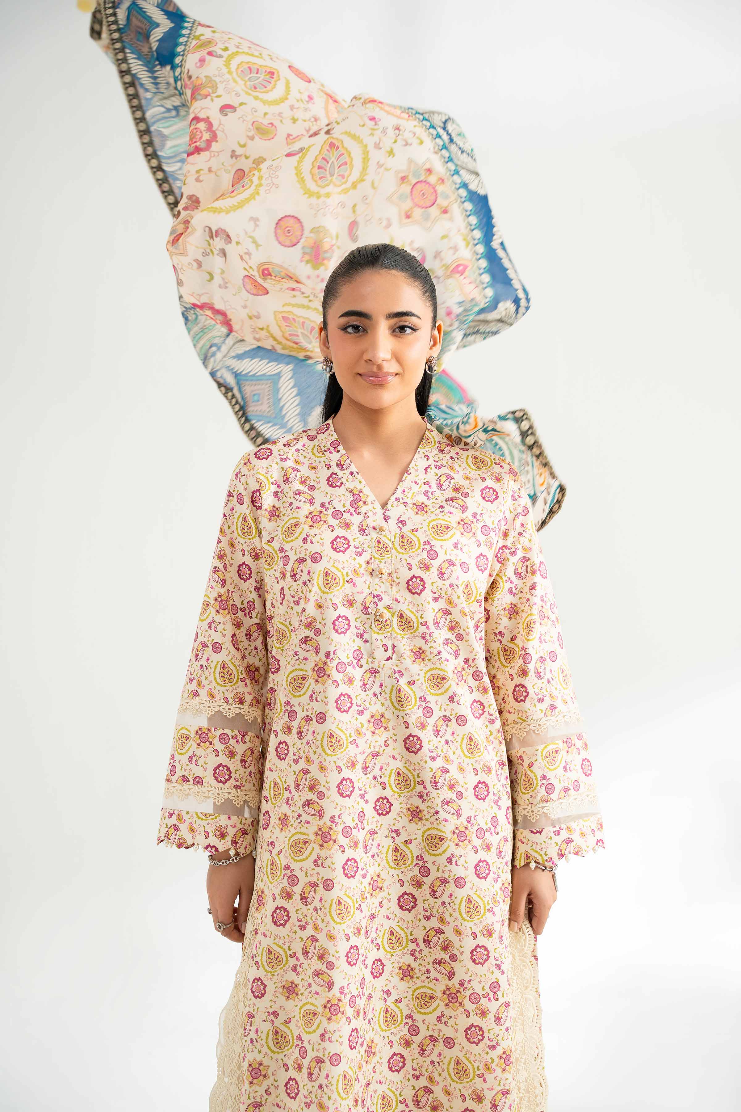 1266-3-Piece-Digital-Printed-Embroidered-Suit-42501628-5.jpg 3 Piece - Digital Printed Embroidered Suit - 42501628