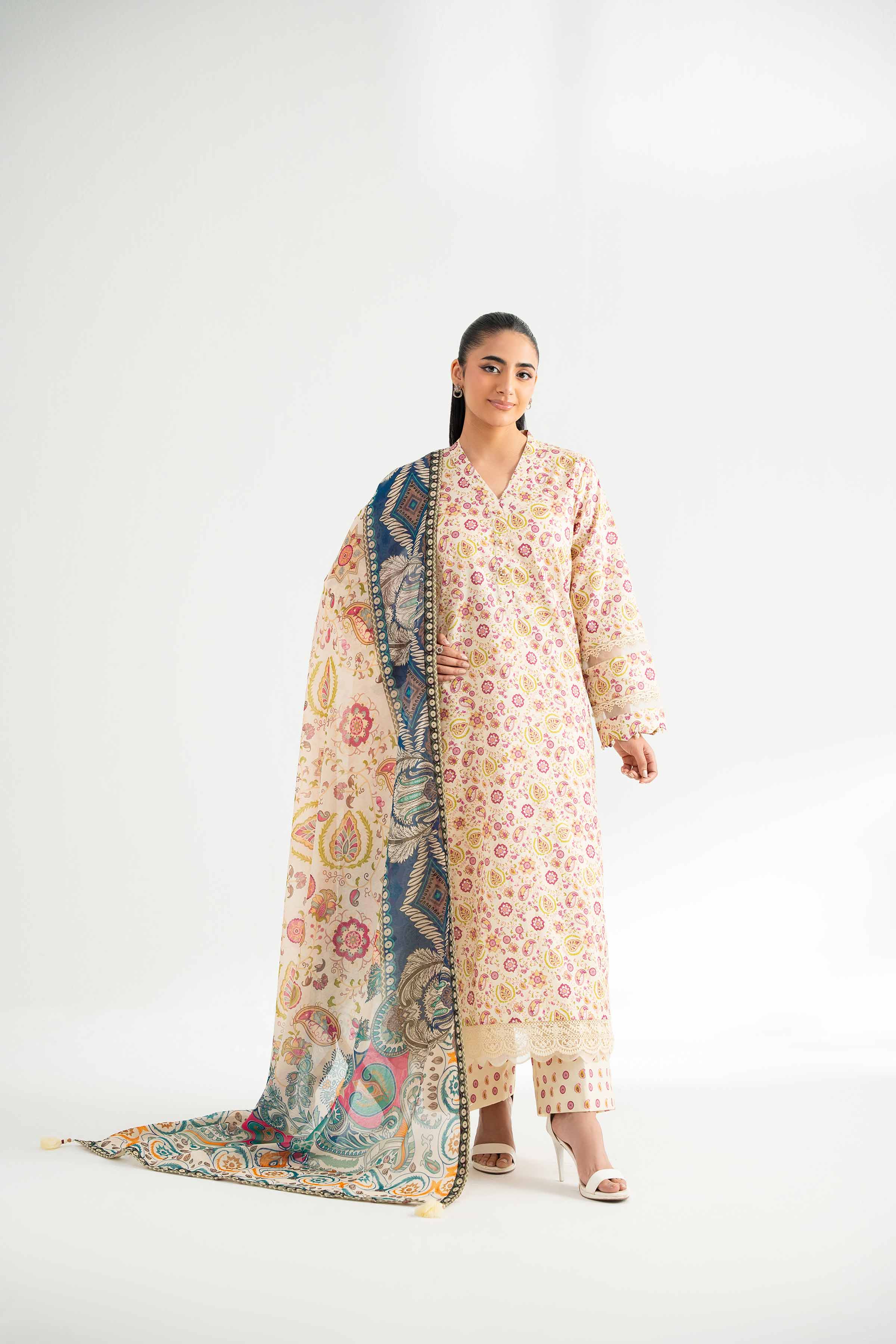 1266-3-Piece-Digital-Printed-Embroidered-Suit-42501628-6.jpg 3 Piece - Digital Printed Embroidered Suit - 42501628