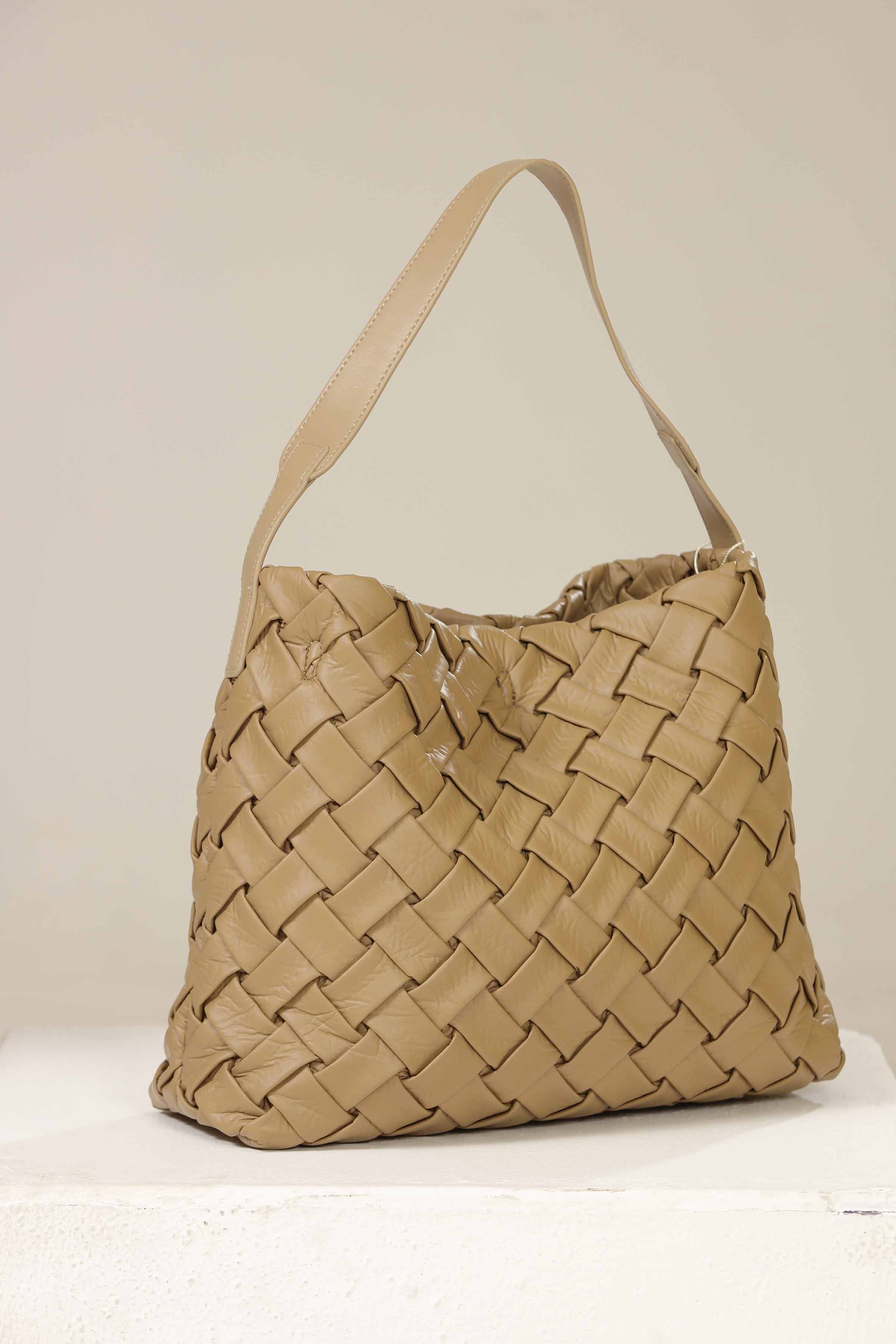 Khaki Hand Bag-437772130