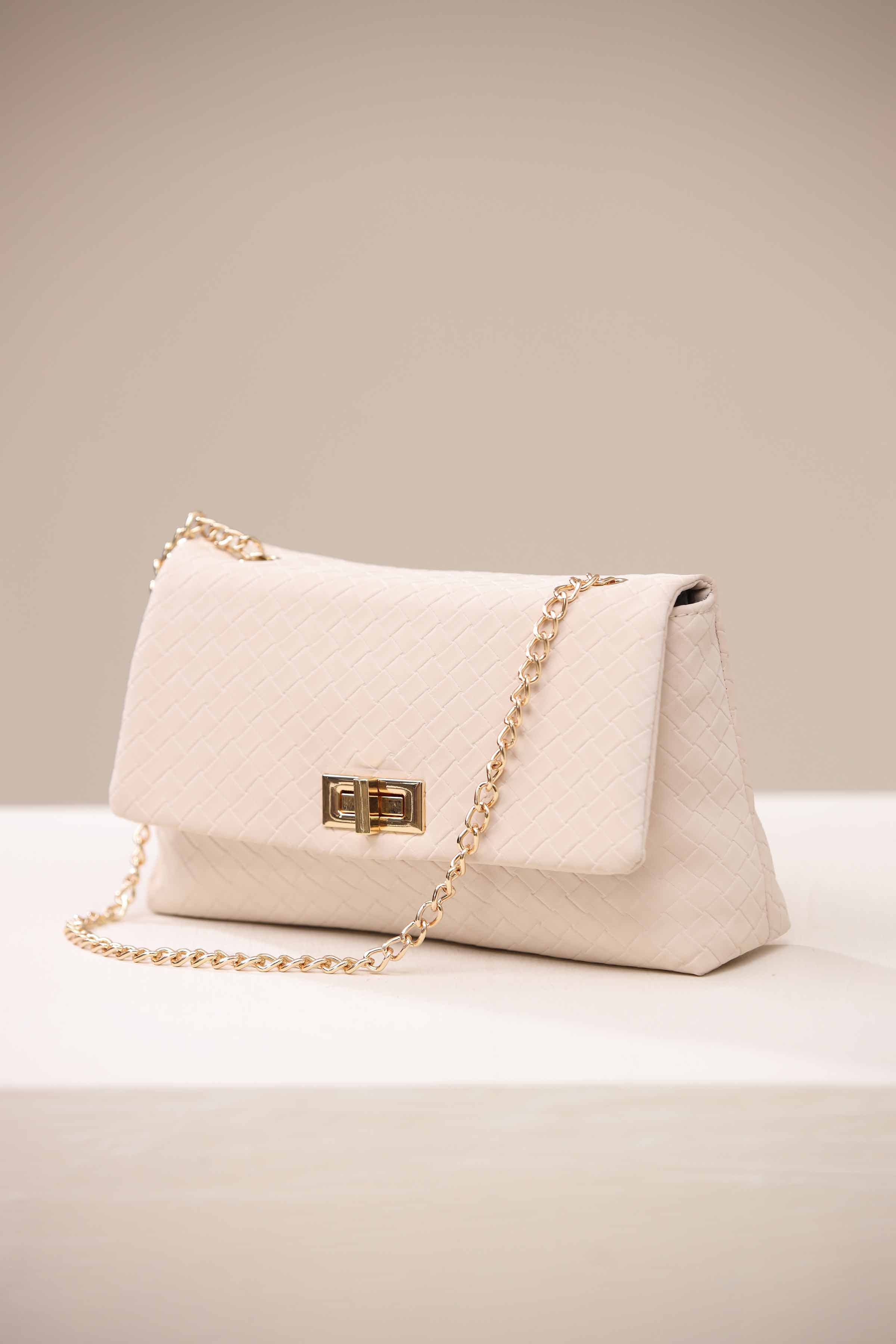Beige Shoulder Bag-444592118