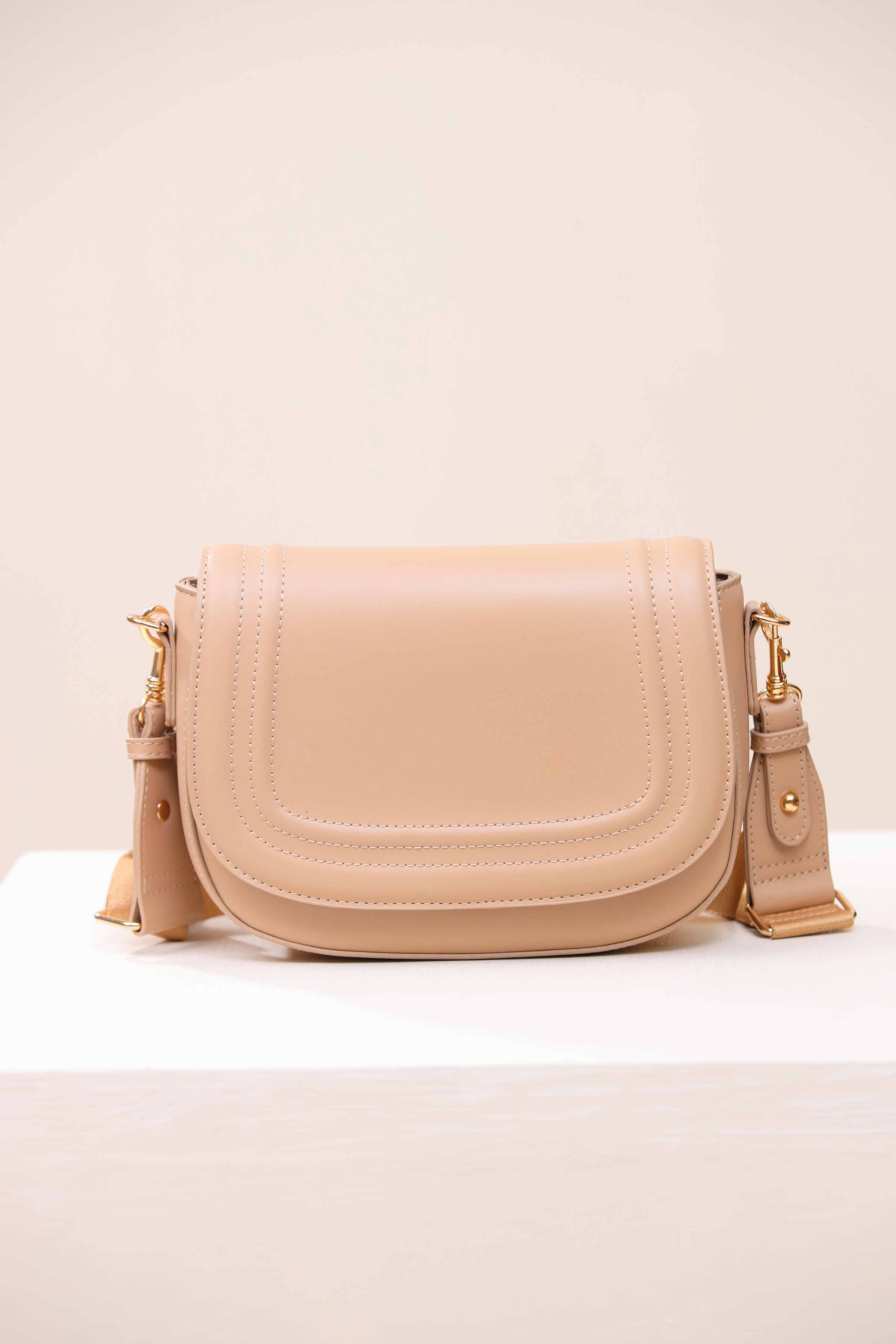 Beige Shoulder Bag-444712118