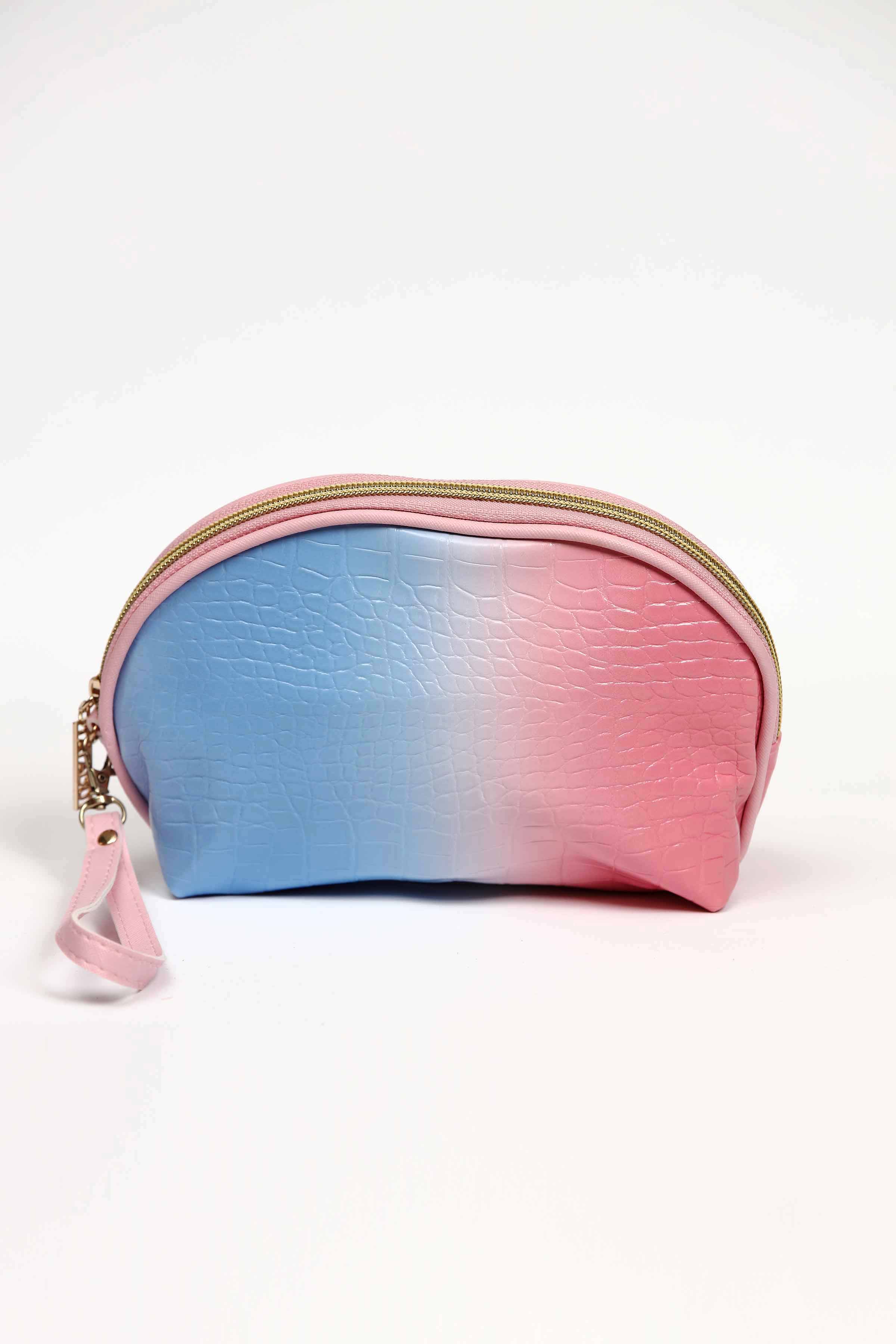12935-Pink-Blue-Vanity-Bag-437472105-2.jpg Pink & Blue Vanity Bag-437472105