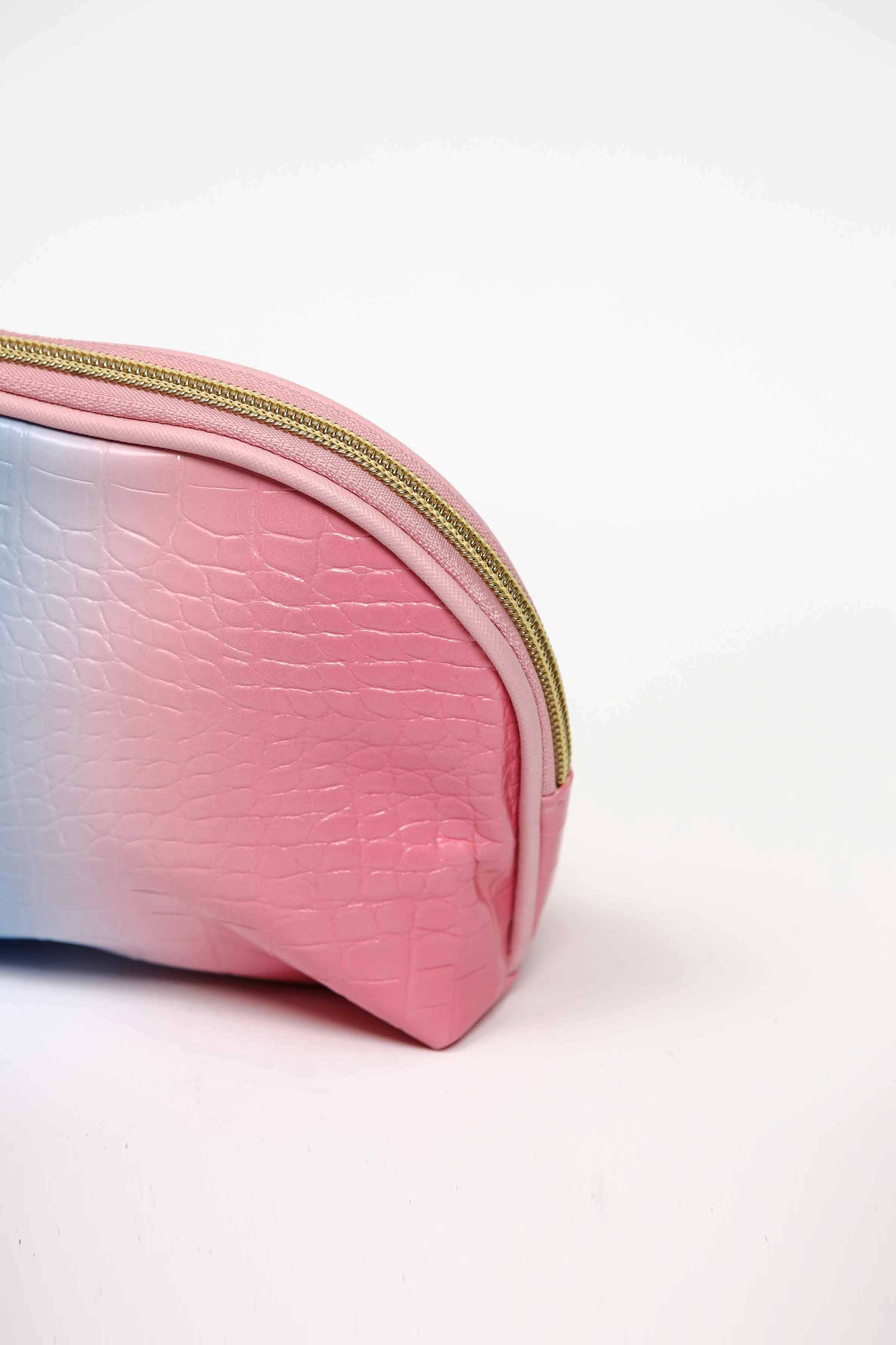 12935-Pink-Blue-Vanity-Bag-437472105-3.jpg Pink & Blue Vanity Bag-437472105