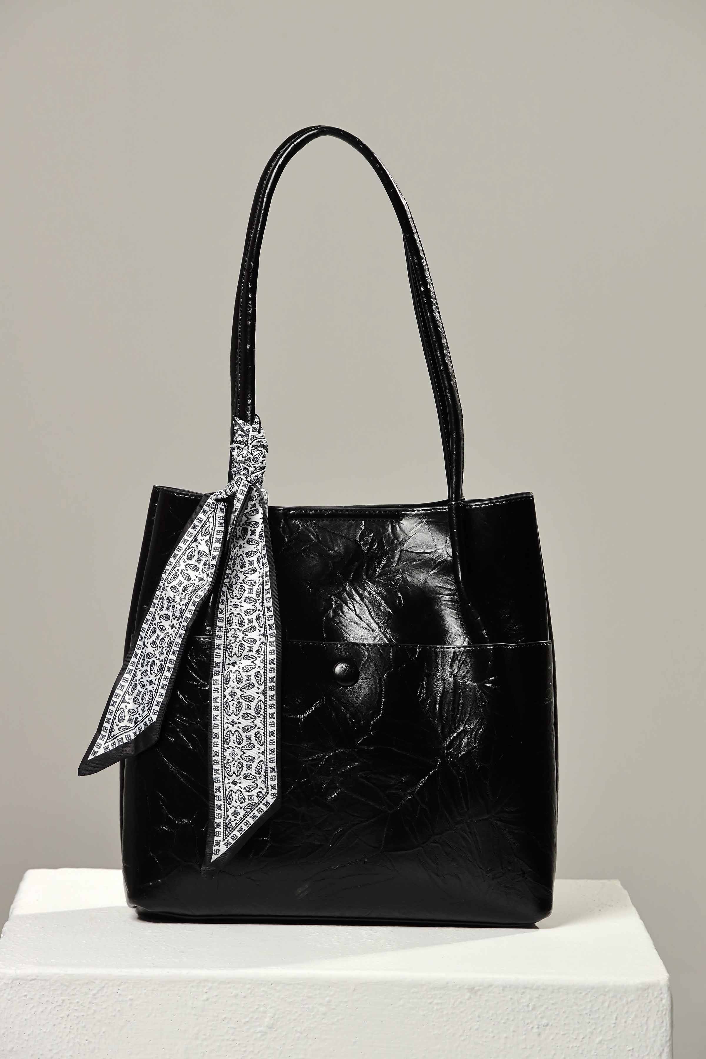 Black Hand Bag-438642103