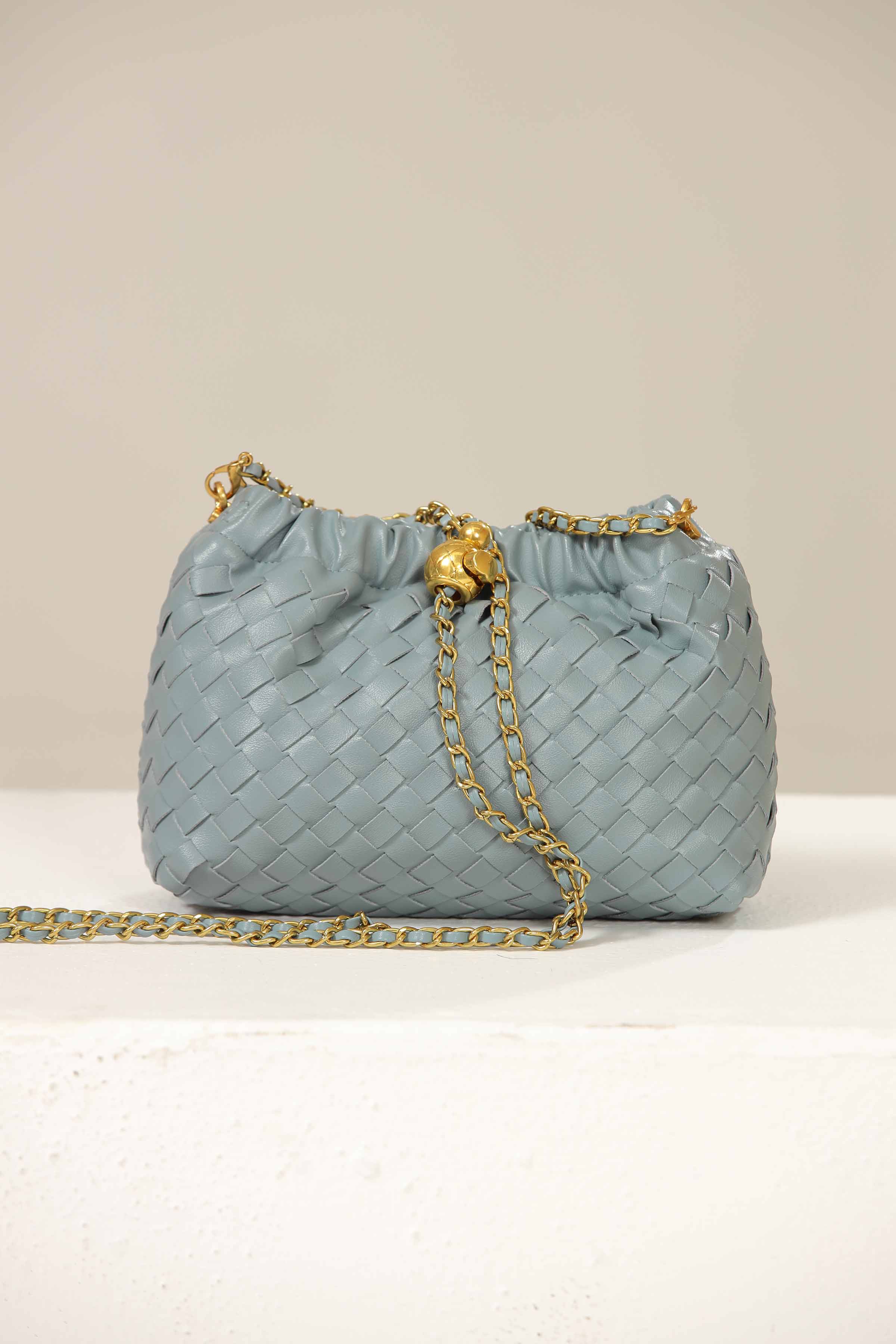 Blue Shoulder Bag-437852108