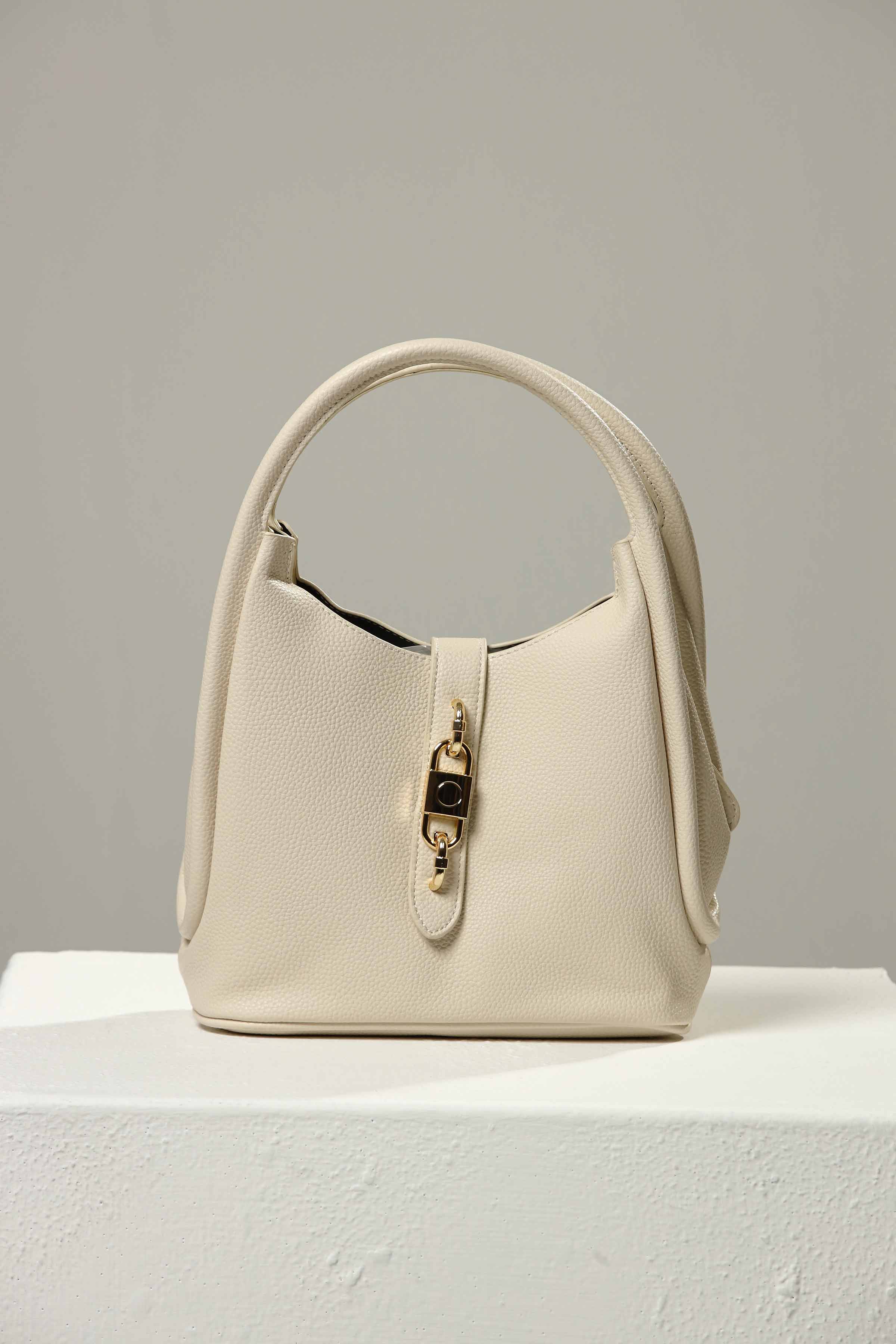 Beige Shoulder Bag-438402118
