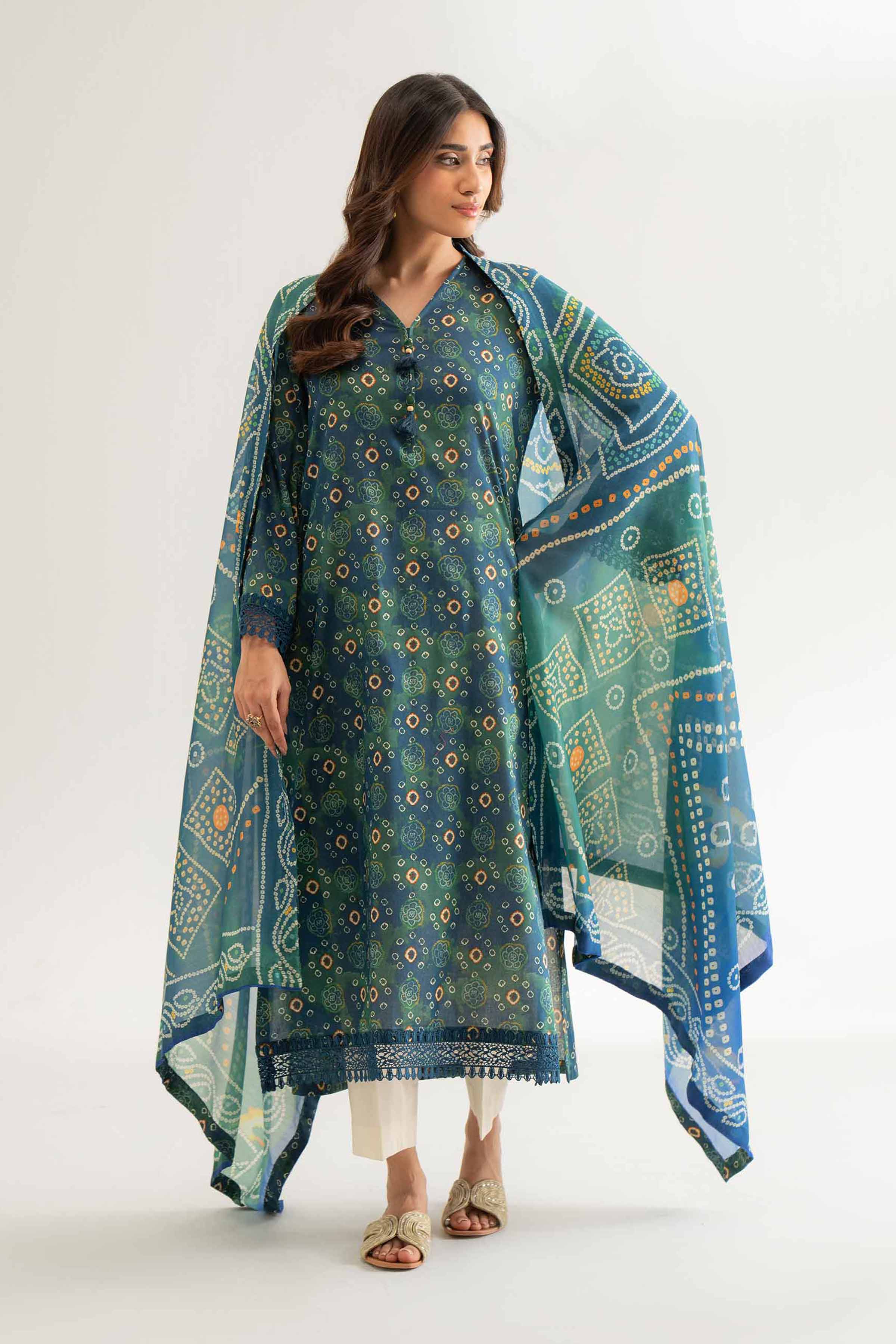 2 Piece - Digital Printed Suit - 42501752