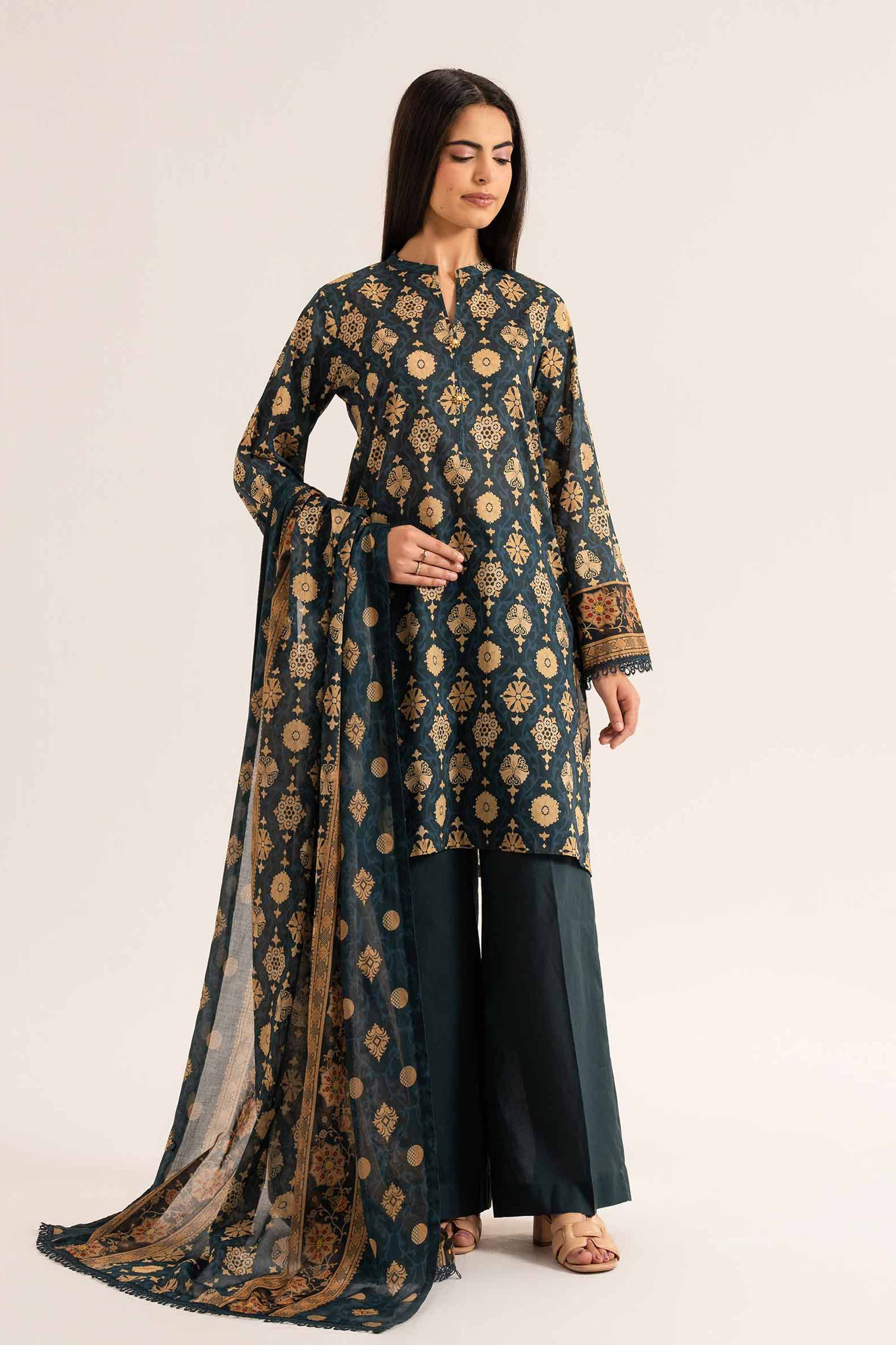 3 Piece - Printed Loose Fabric - 42503275