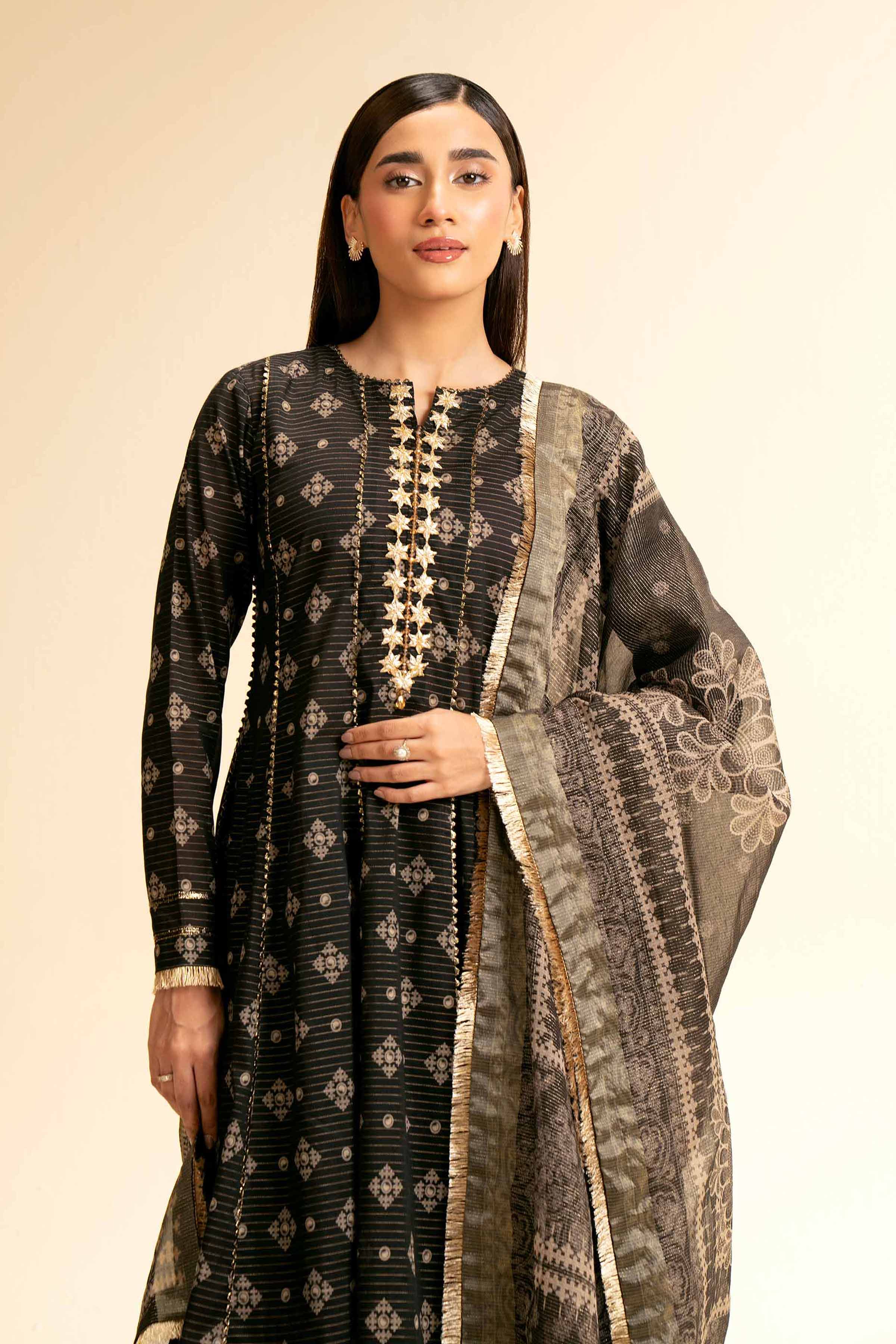 3 Piece - Printed With Gotta Laces Suit - 42501455
