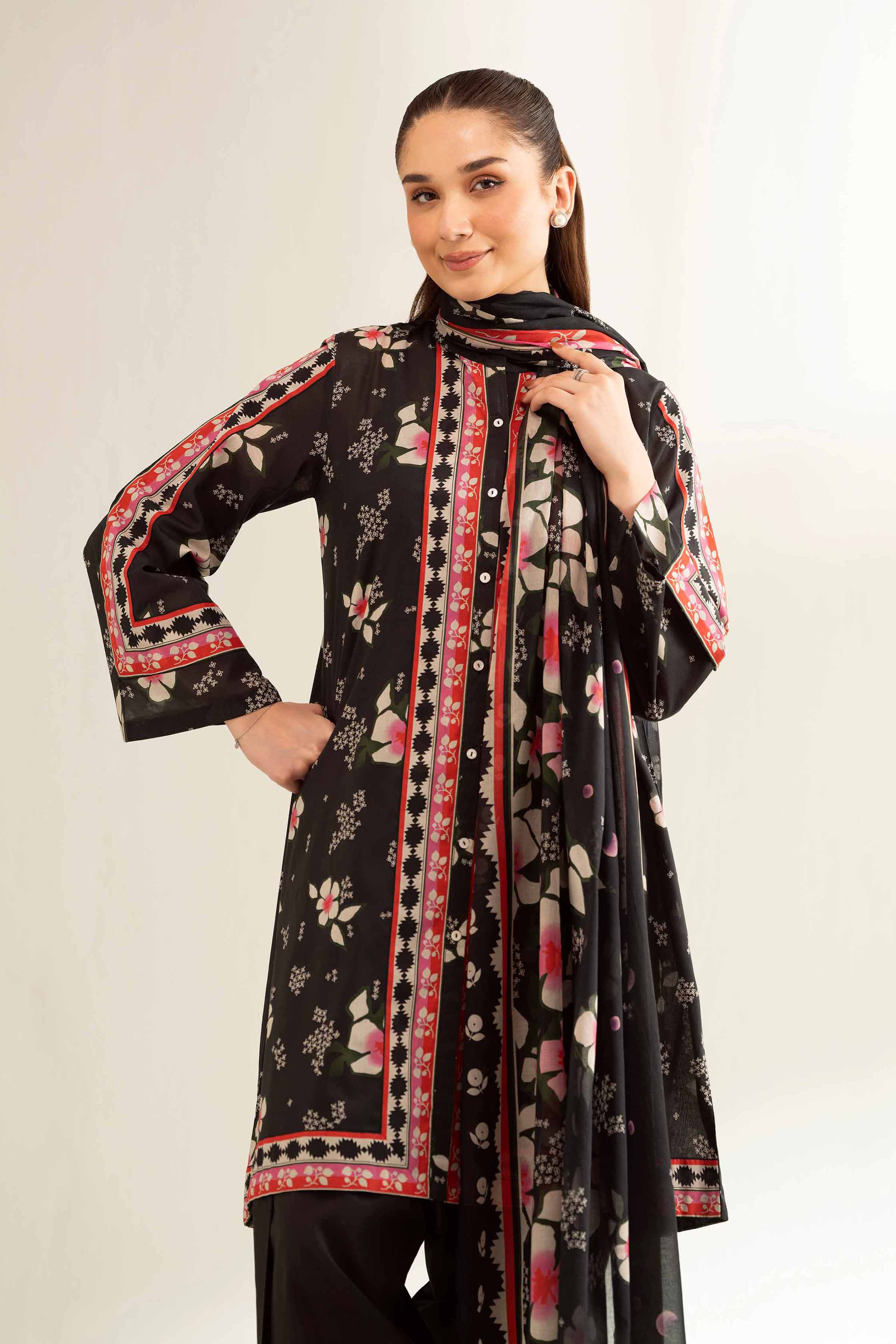 3 Piece - Printed Loose Fabric - 42503286