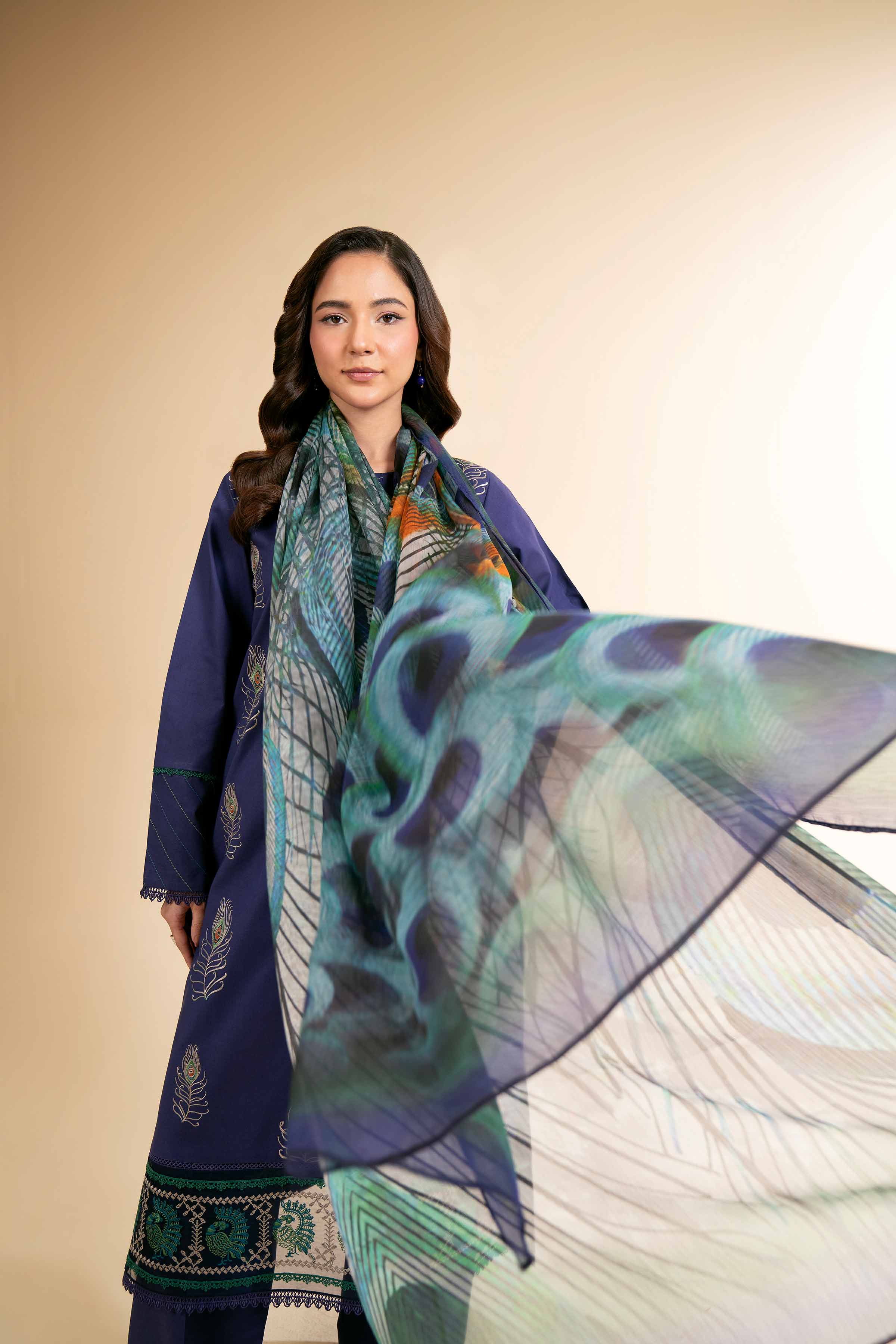 1857-3-Piece-Digital-Printed-Embroidered-Suit-42501609-6.jpg 3 Piece - Digital Printed Embroidered Suit - 42501609