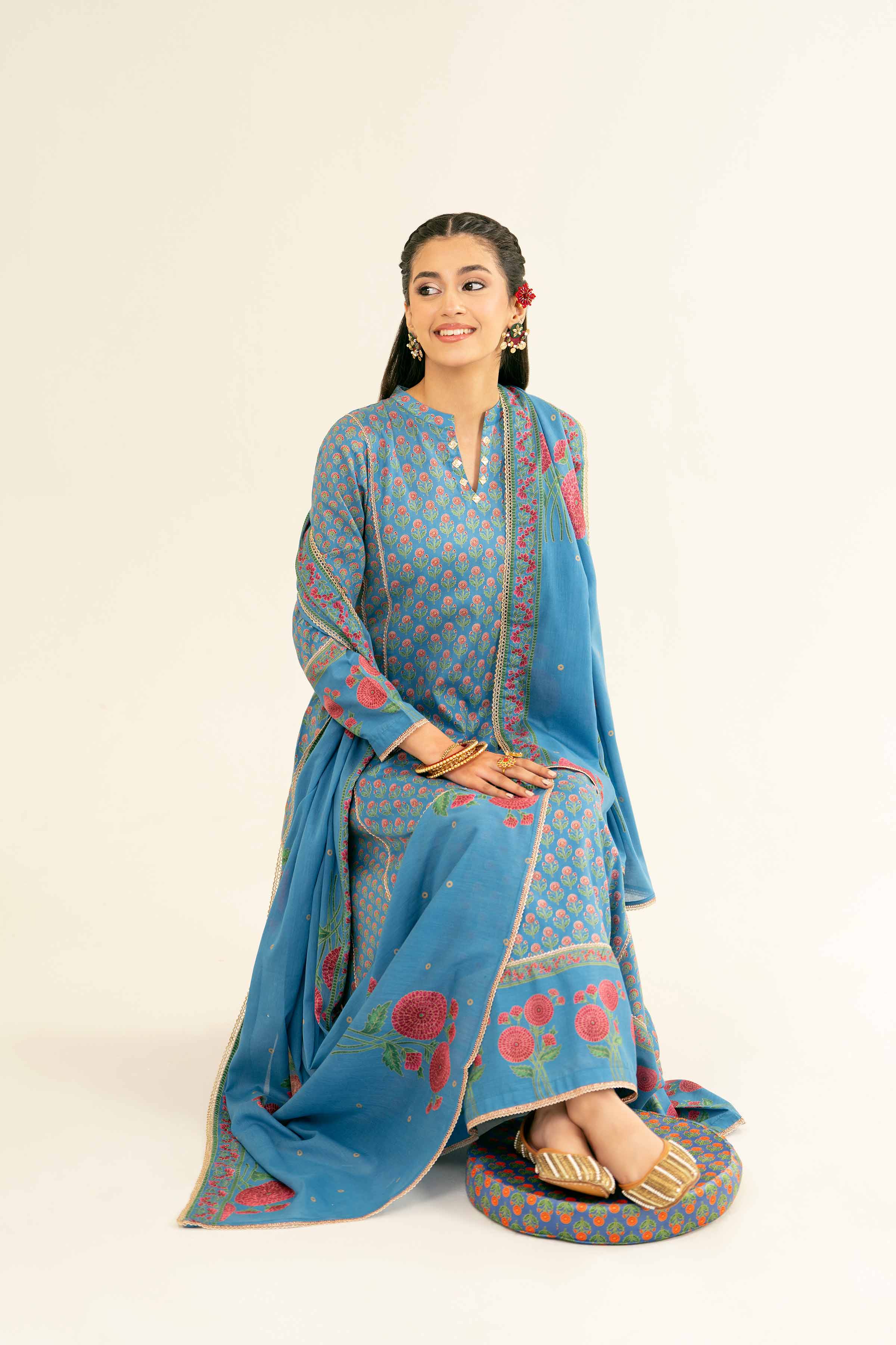 2196-3-Piece-Printed-Suit-PE25-208-5.jpg 3 Piece - Printed Suit - PE25-208