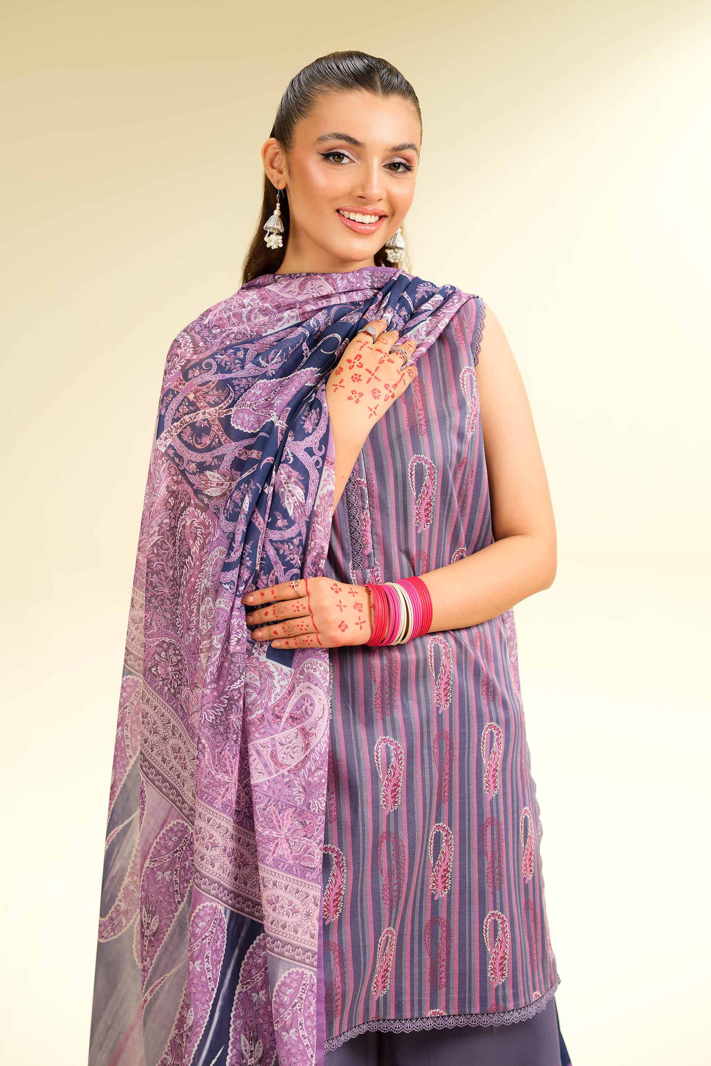 220-3-Piece-Printed-Suit-42501469-2.jpg 3 Piece - Printed Suit - 42501469