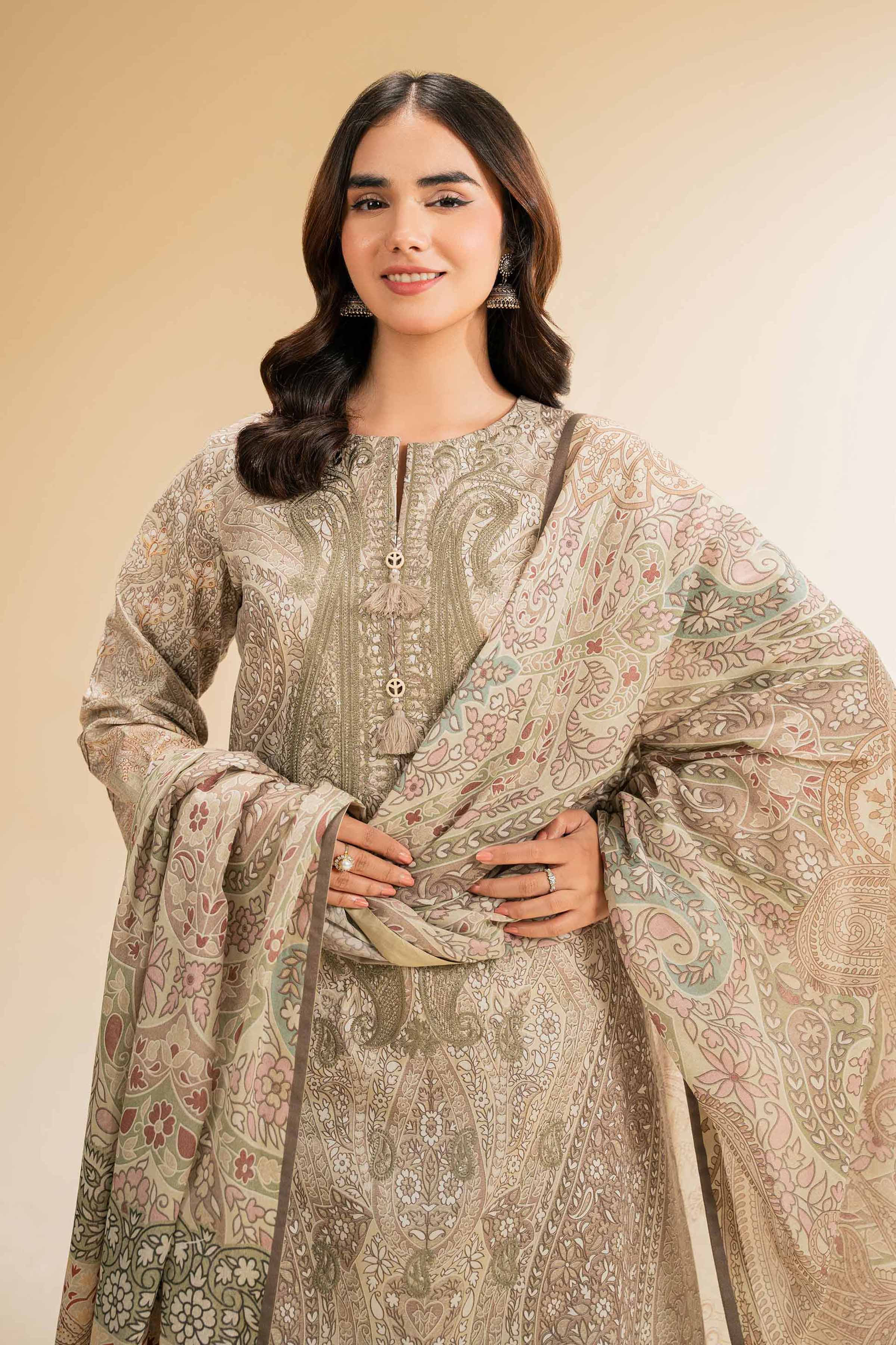 241-3-Piece-Digital-Printed-Embroidered-Suit-42501432-2.jpg 3 Piece - Digital Printed Embroidered Suit - 42501432