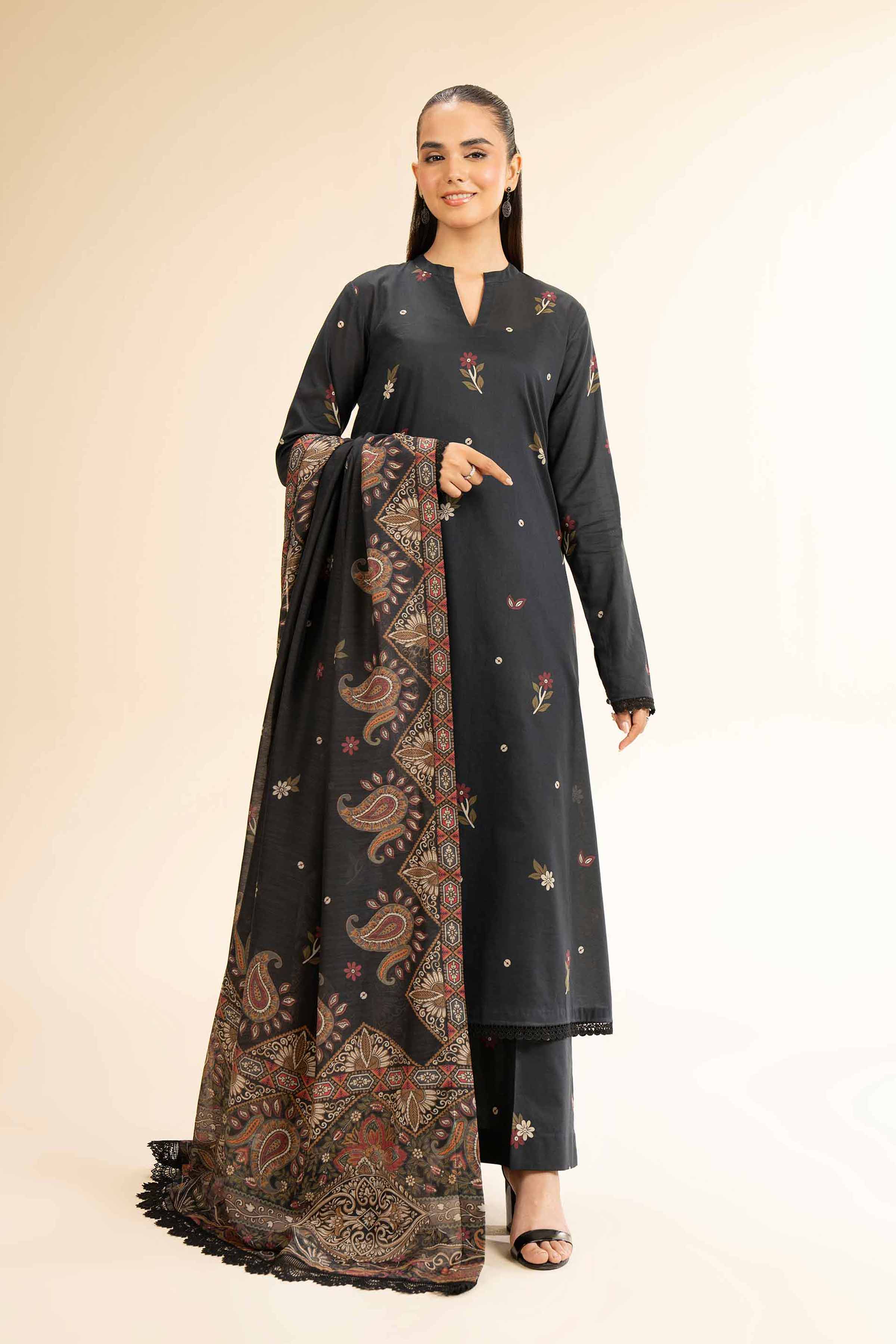 3 Piece - Printed Suit - 42501319