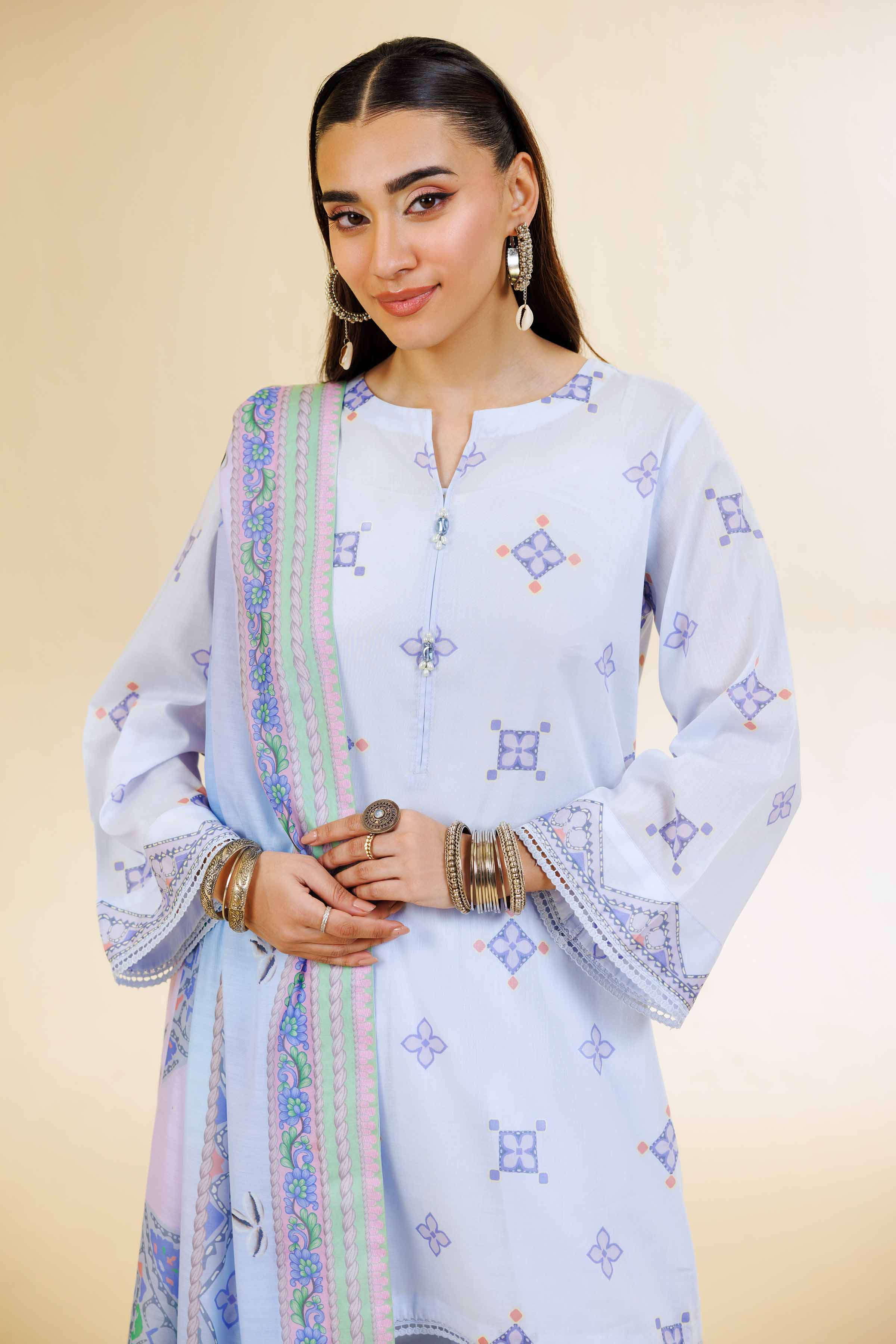 243-3-Piece-Printed-Suit-42501457-1.jpg 3 Piece - Printed Suit - 42501457