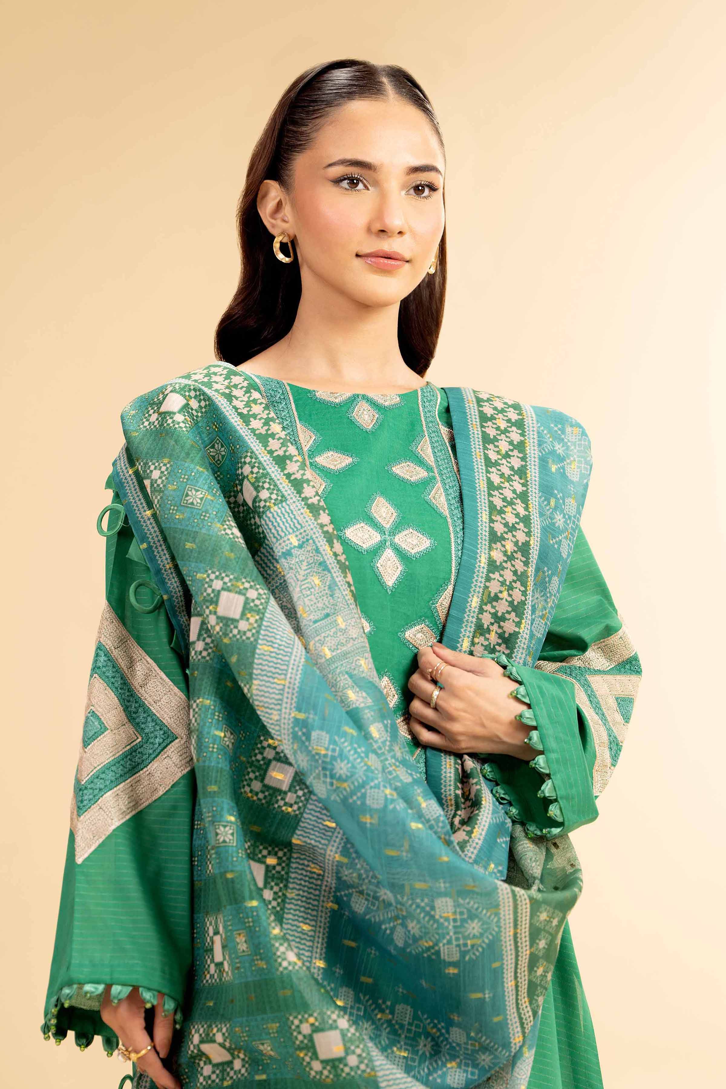 3 Piece - Embroidered Suit - 42501441