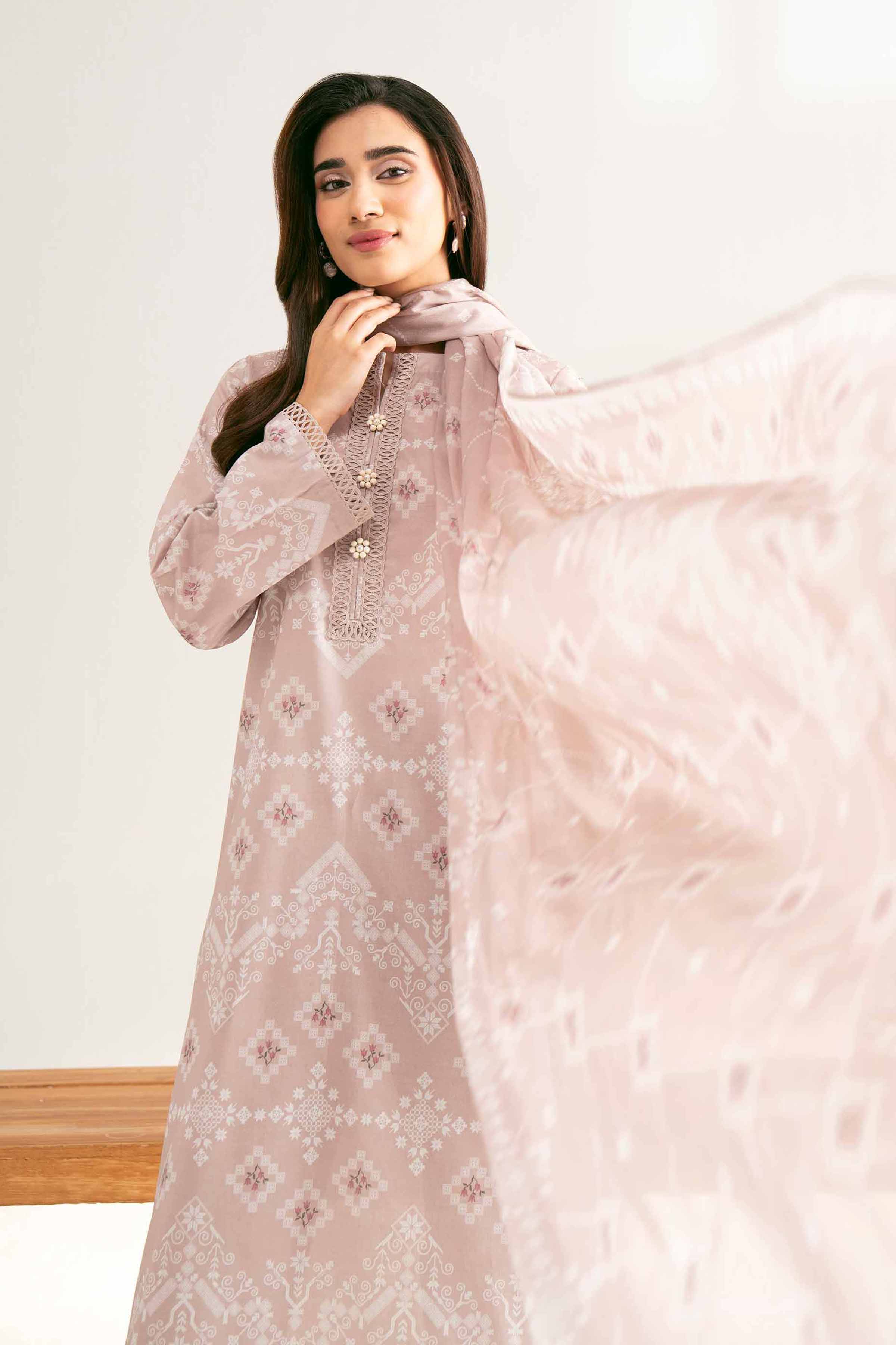 3 Piece - Digital Printed Loose Fabric - 42503182