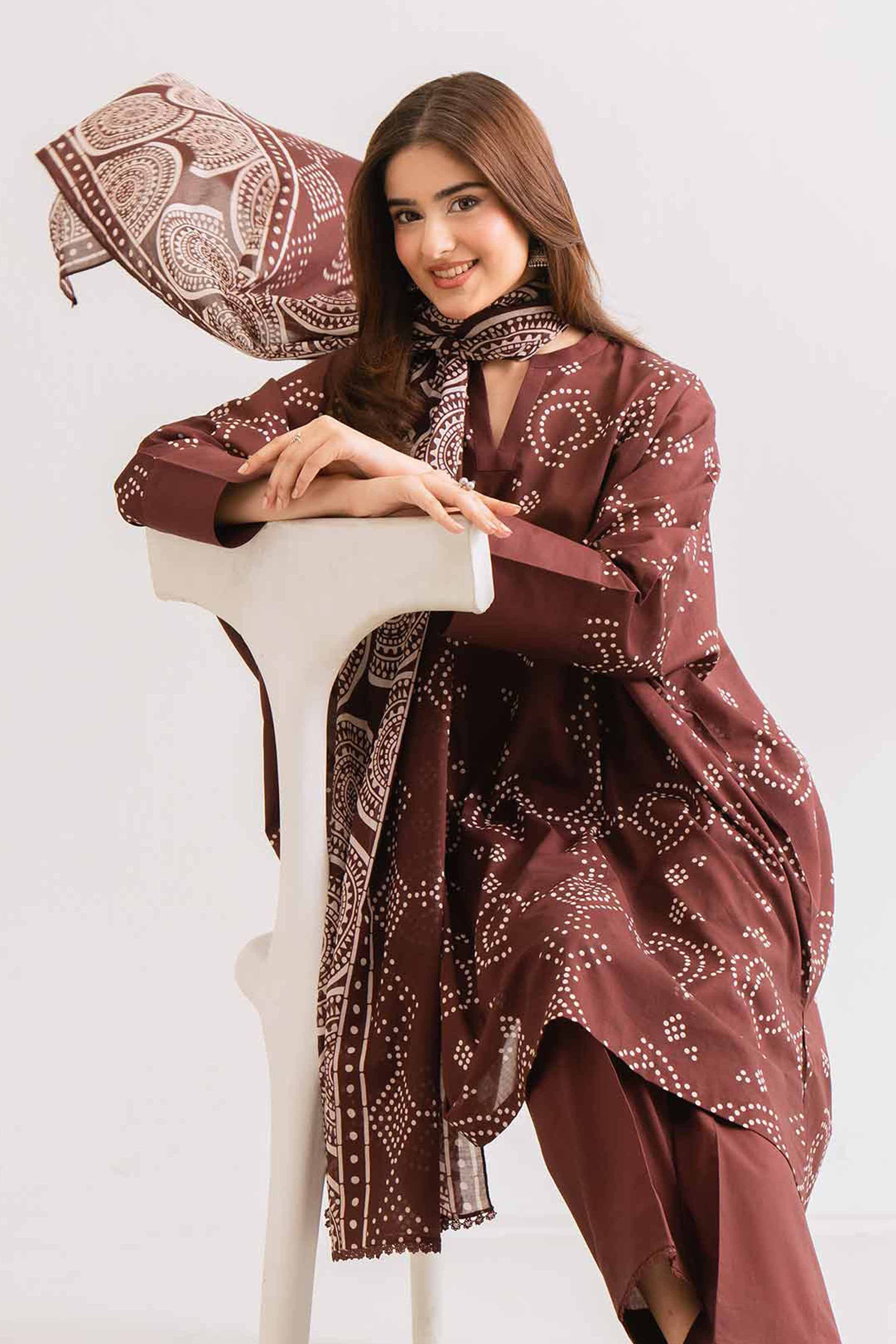 3 Piece - Printed Loose Fabric - 42503267