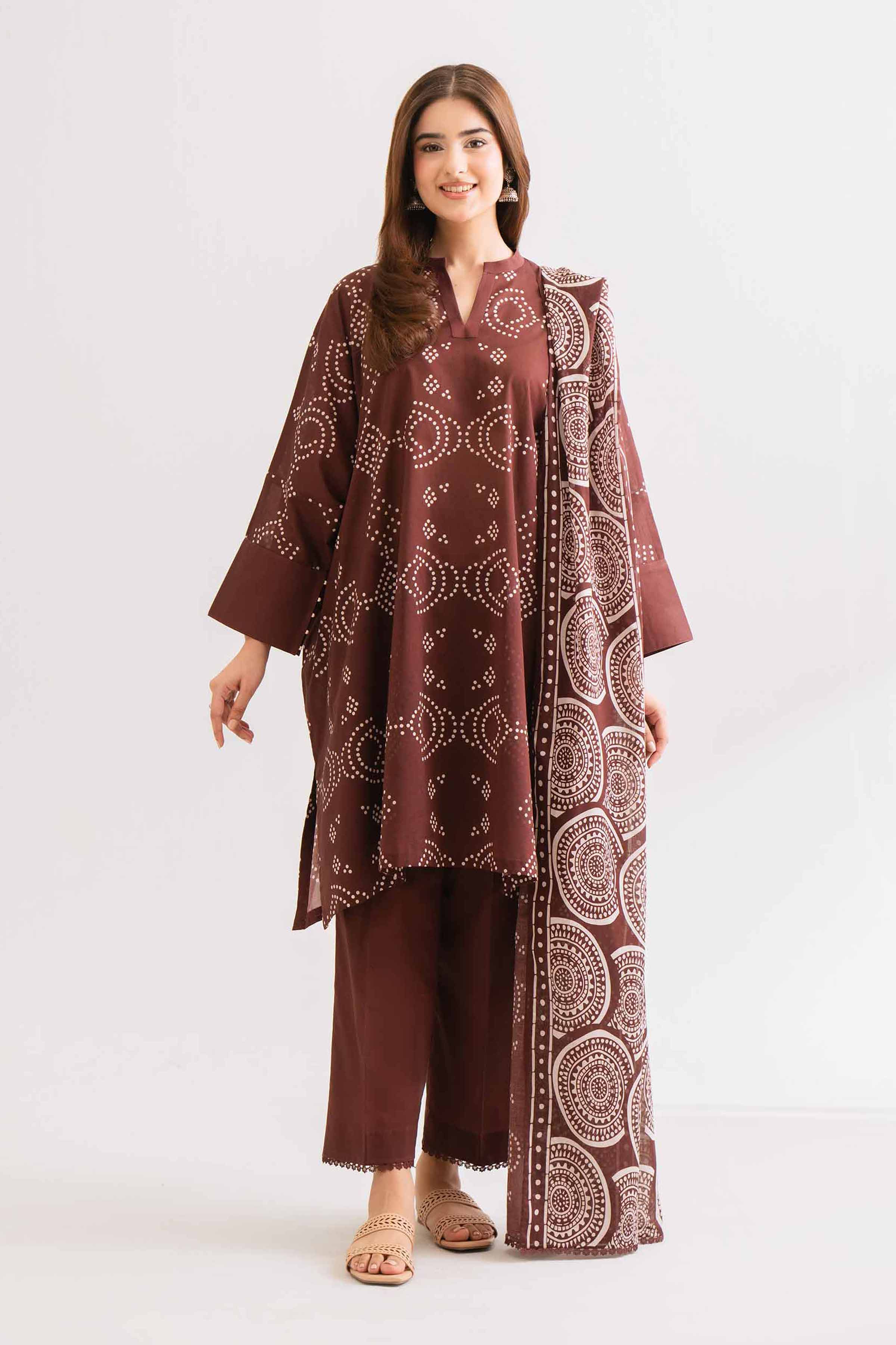 3 Piece - Printed Loose Fabric - 42503267