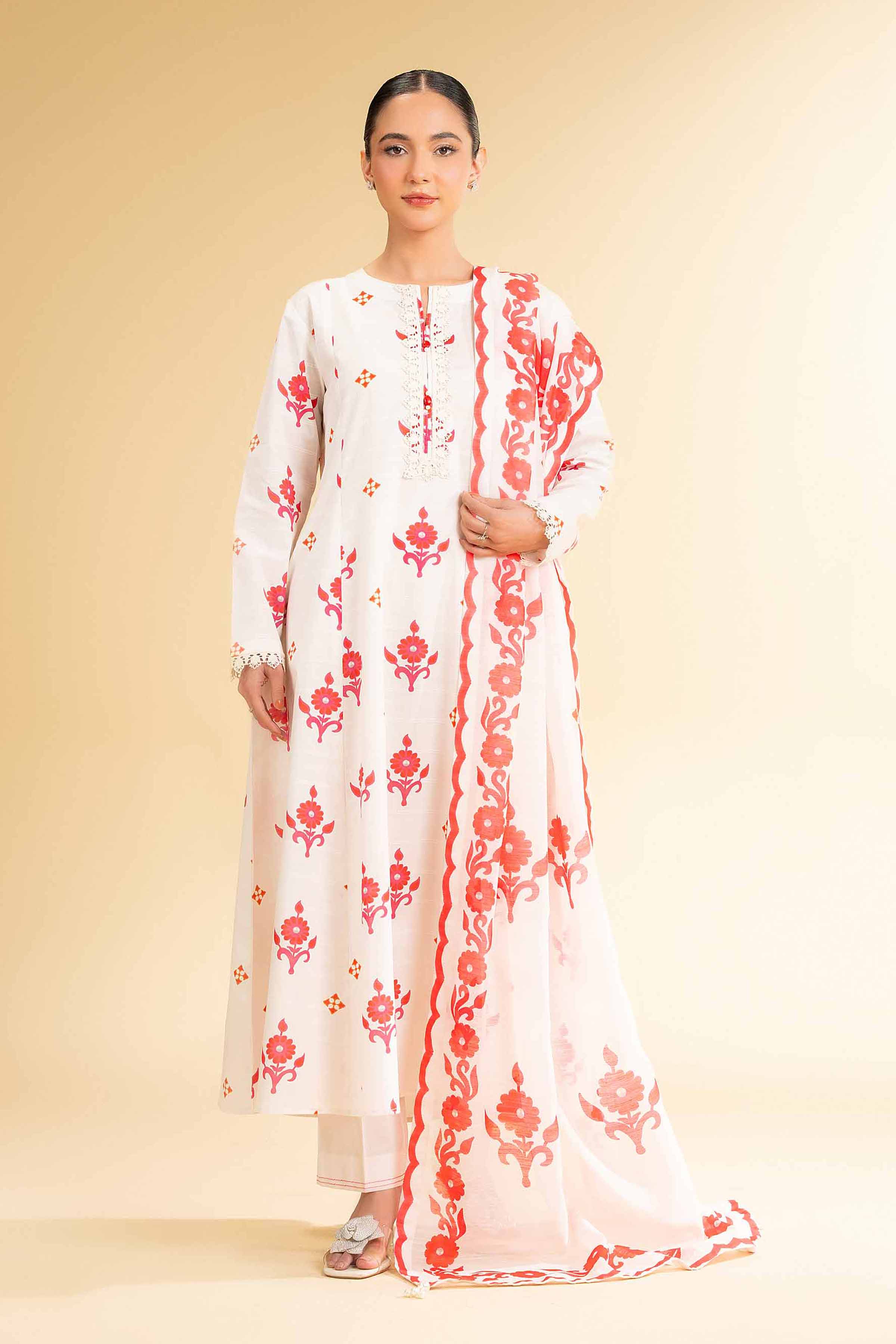 3 Piece - Digital Printed Suit - 42501678