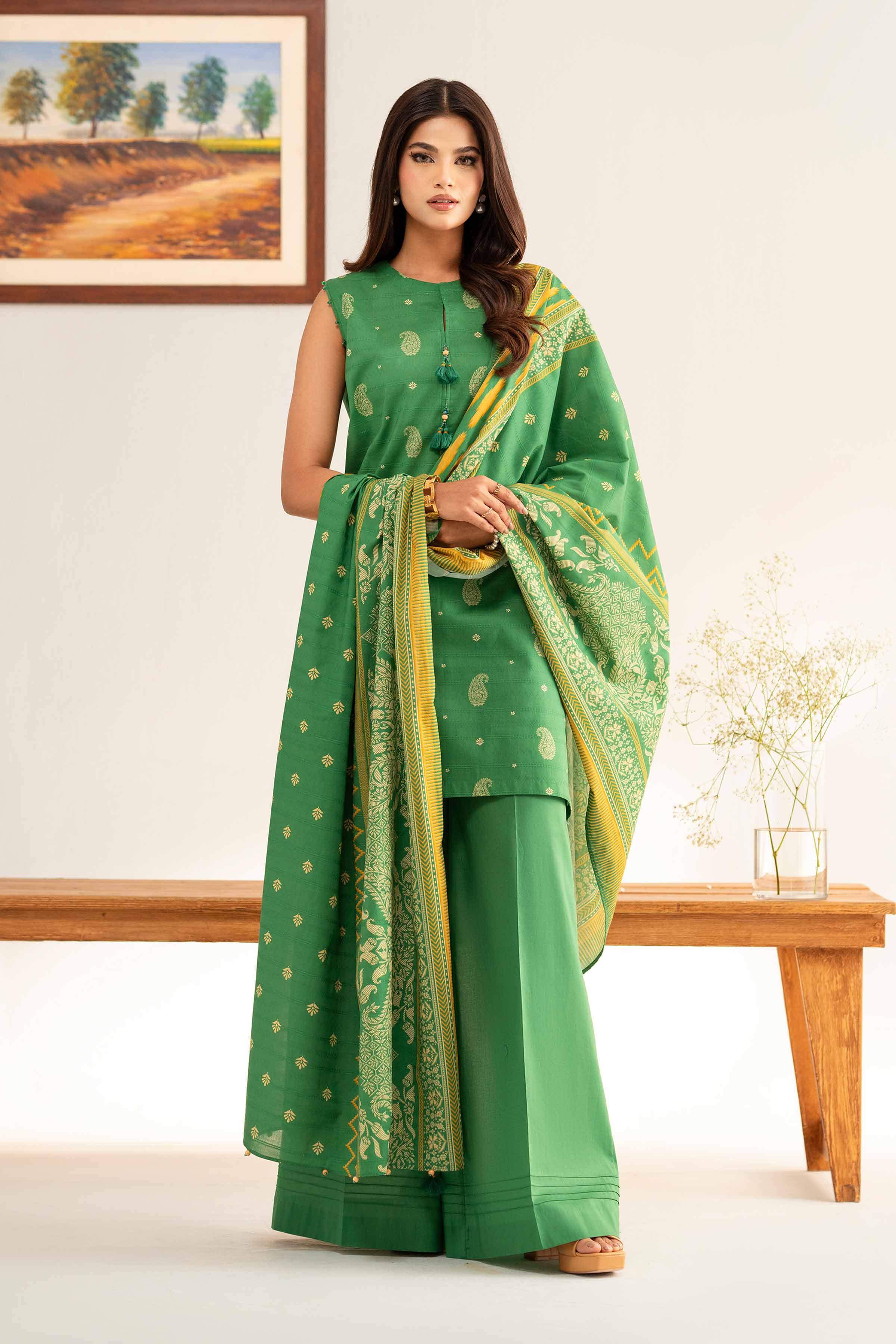 3 Piece - Printed Loose Fabric - 42503439