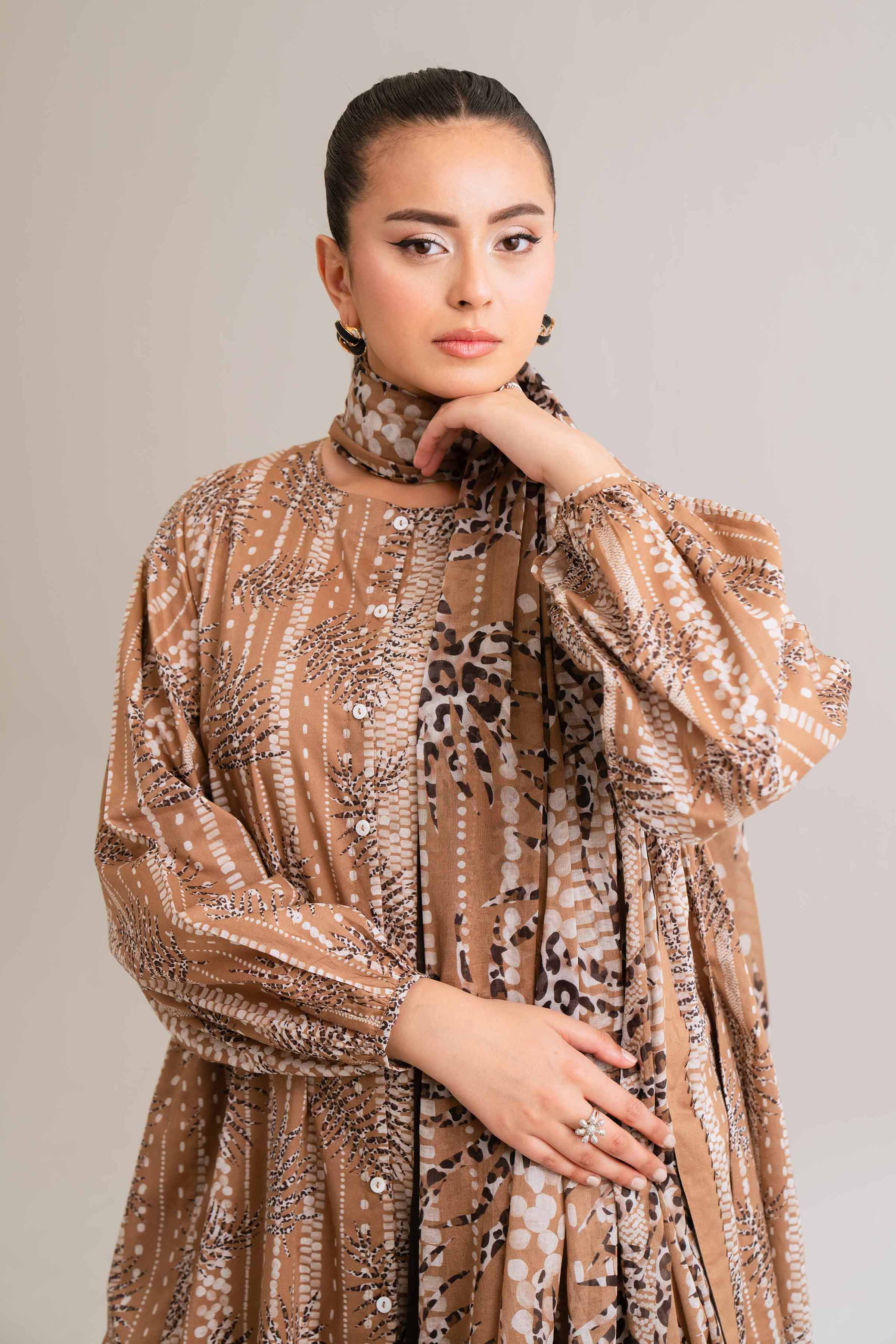 3 Piece - Digital Printed Loose Fabric - 42503188