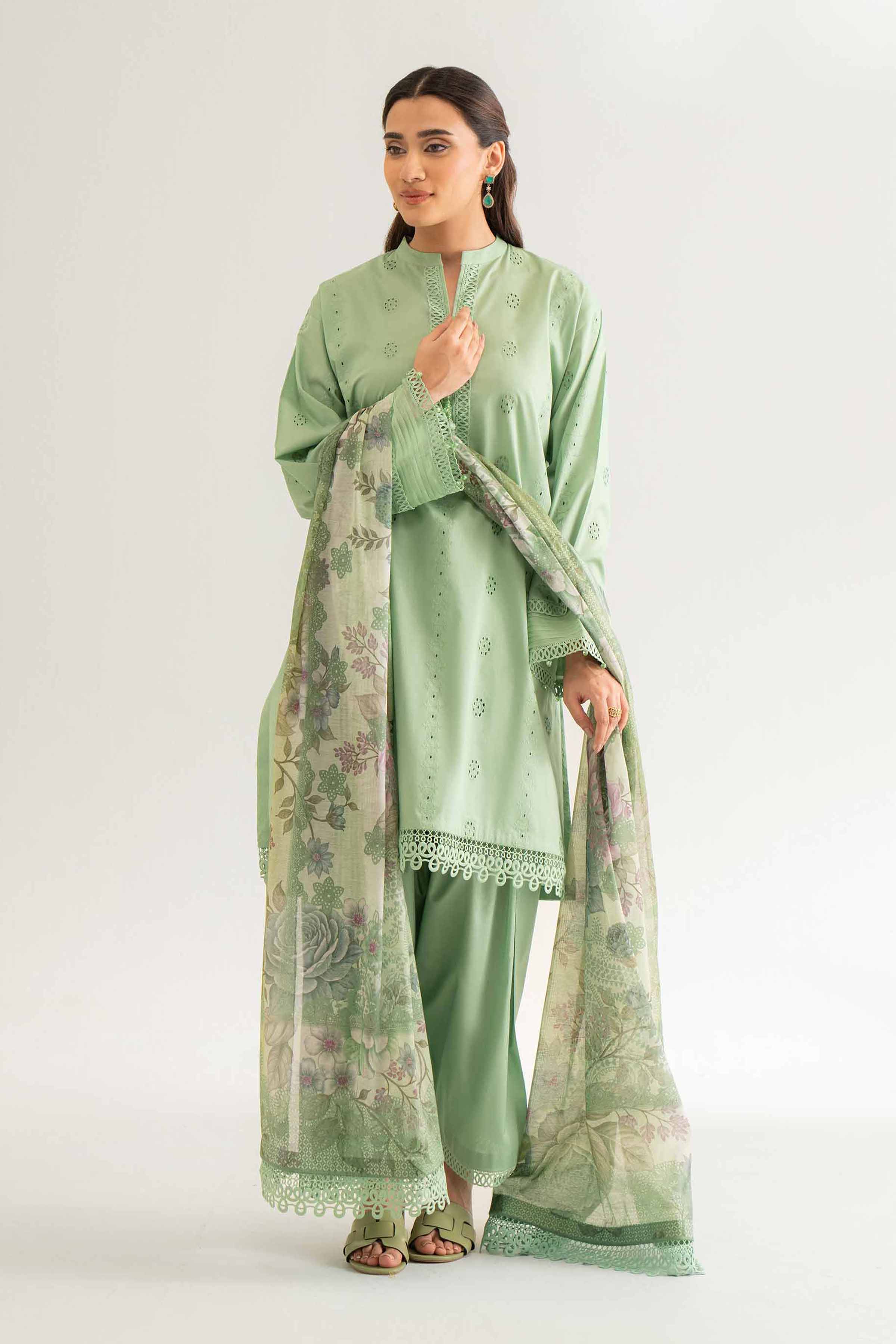 3 Piece - Digital Printed Suit - 42501891