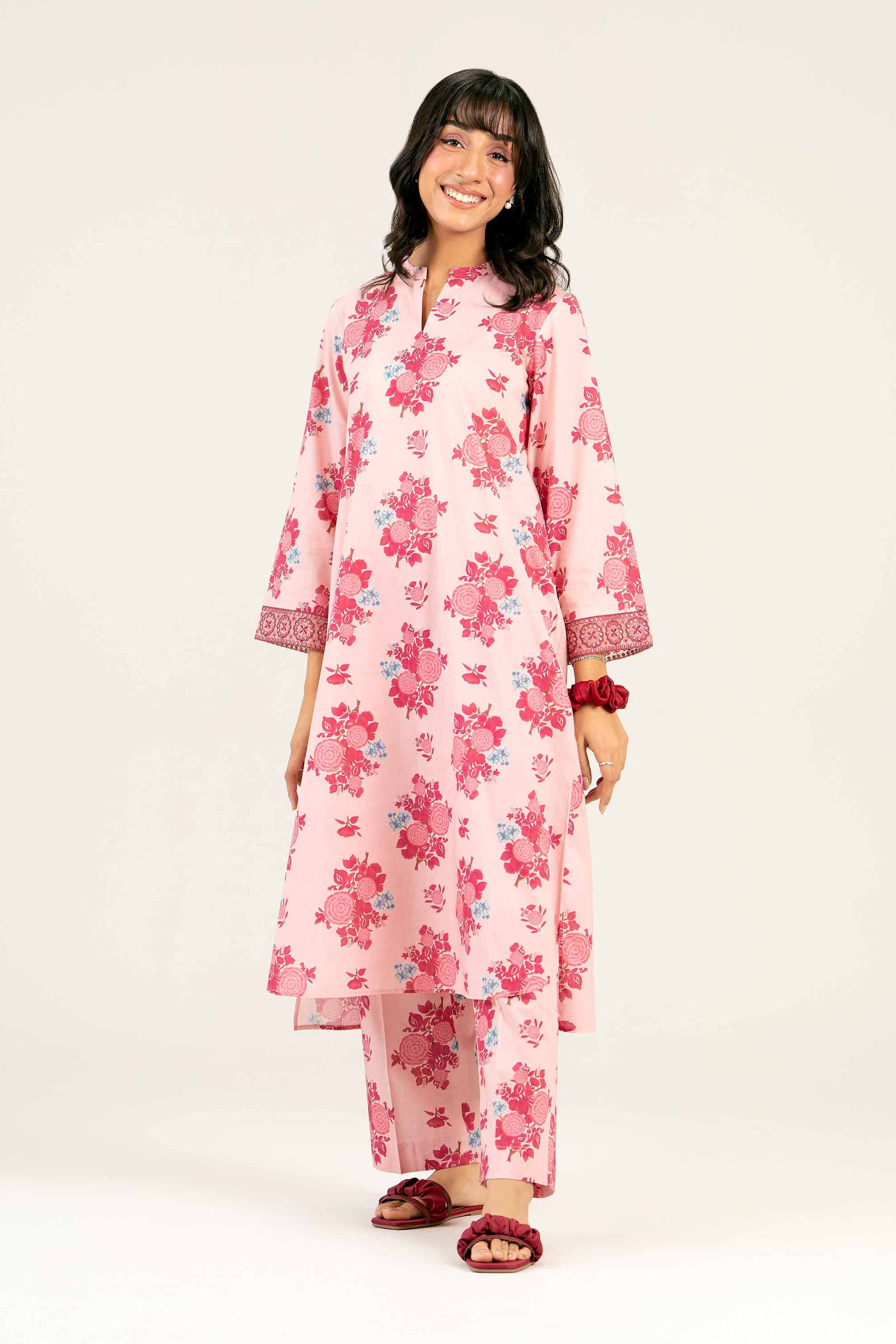 3833-2-Piece-Printed-Embroidered-Suit-PS25-29-2.jpg 2 Piece - Printed Embroidered Suit - PS25-29