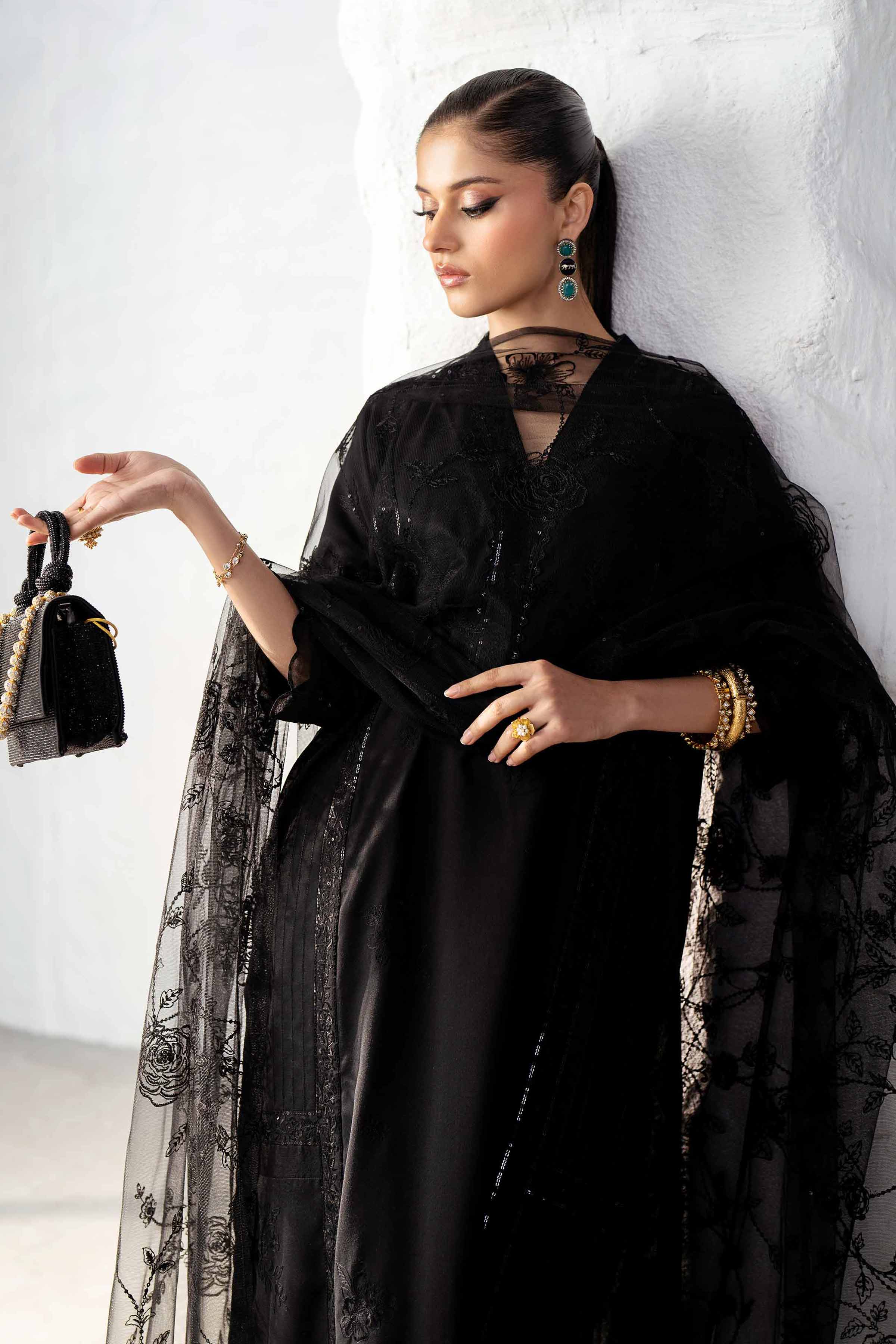 3 Piece - Embroidered Suit - KFS25-21
