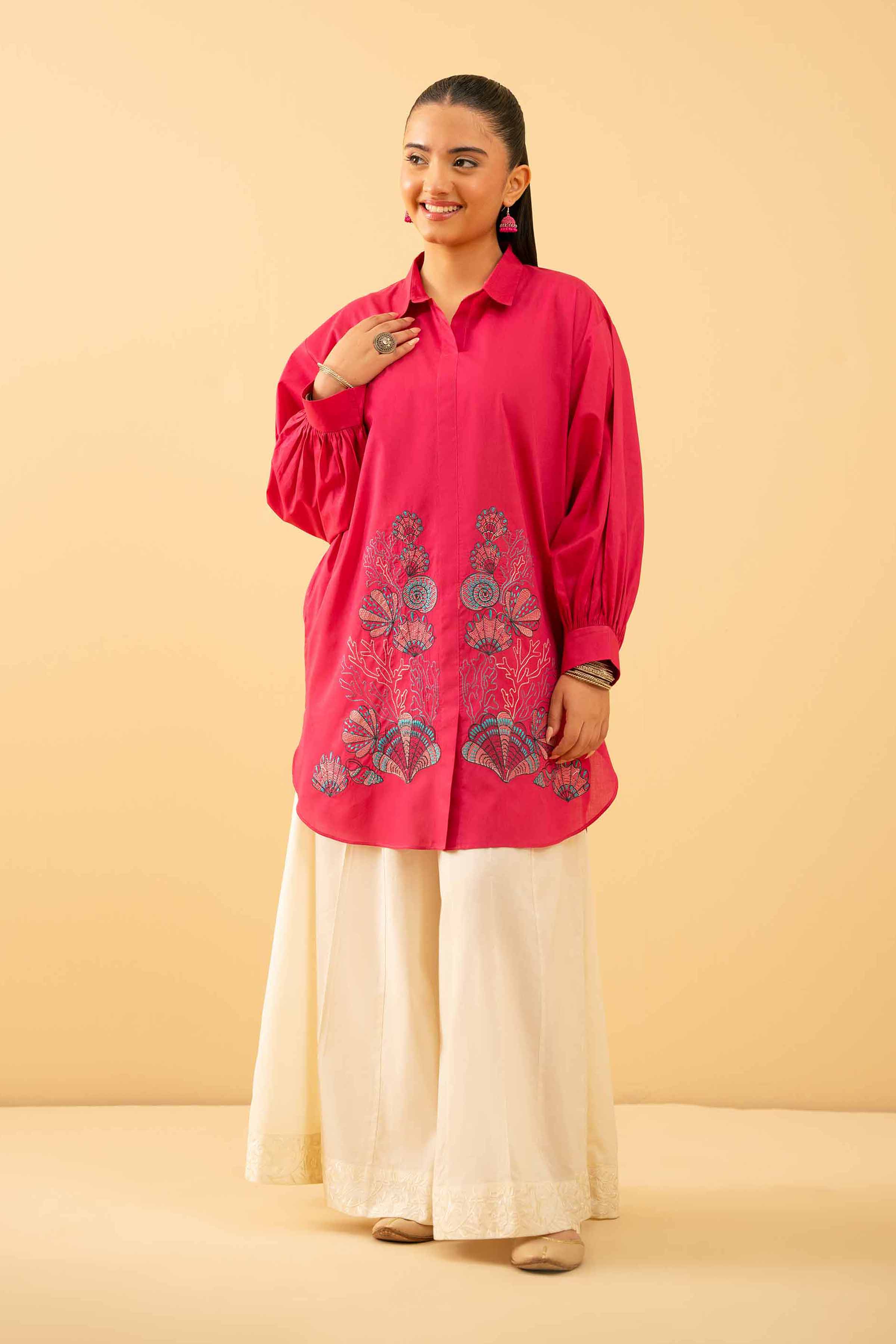 Embroidered Tunic - PE25-464