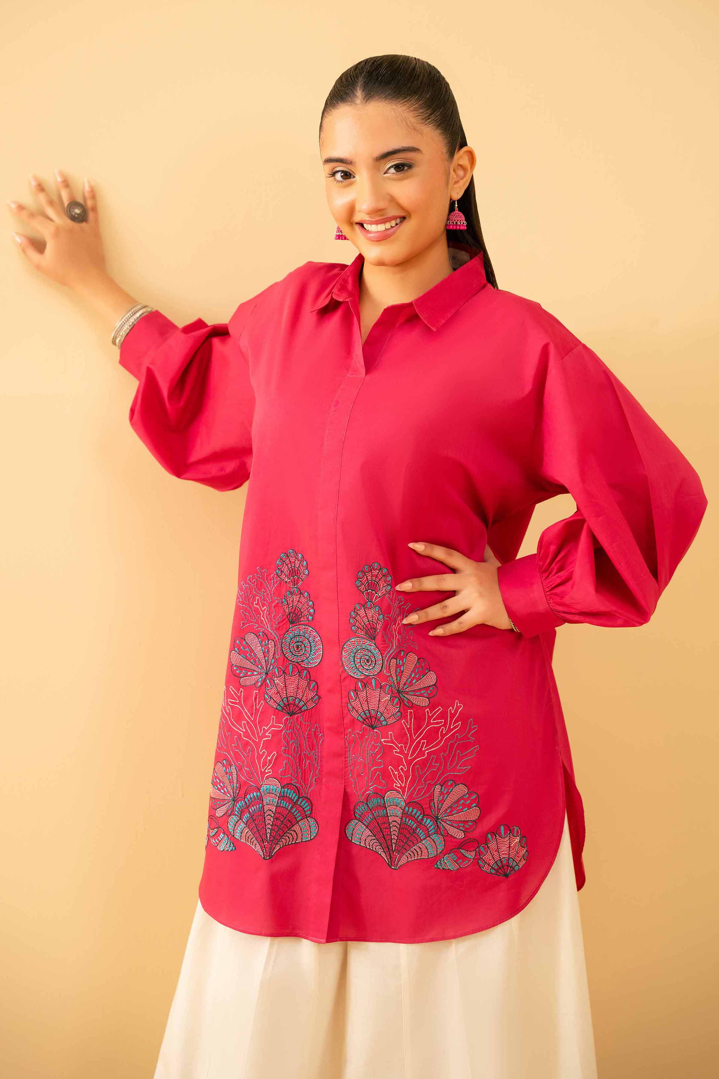 Embroidered Tunic - PE25-464
