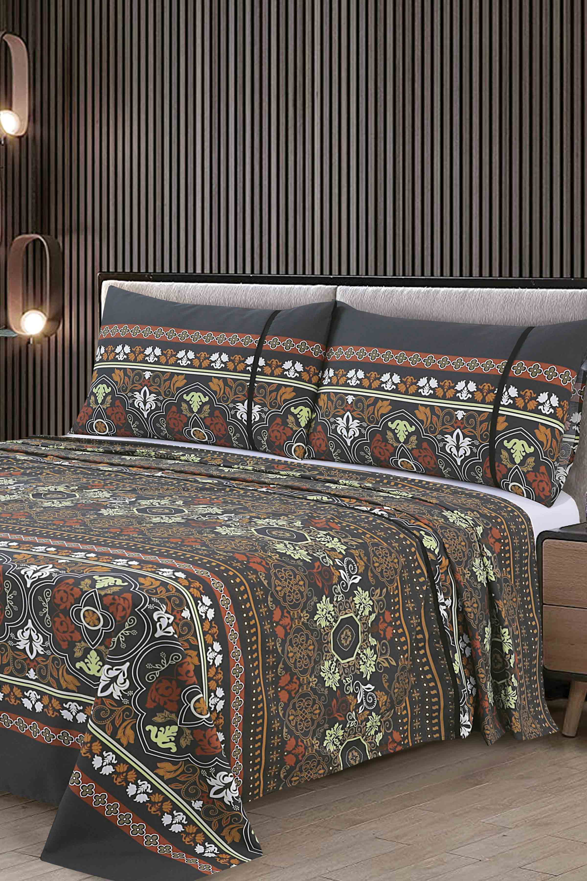 Decorative Floral Sheet Set