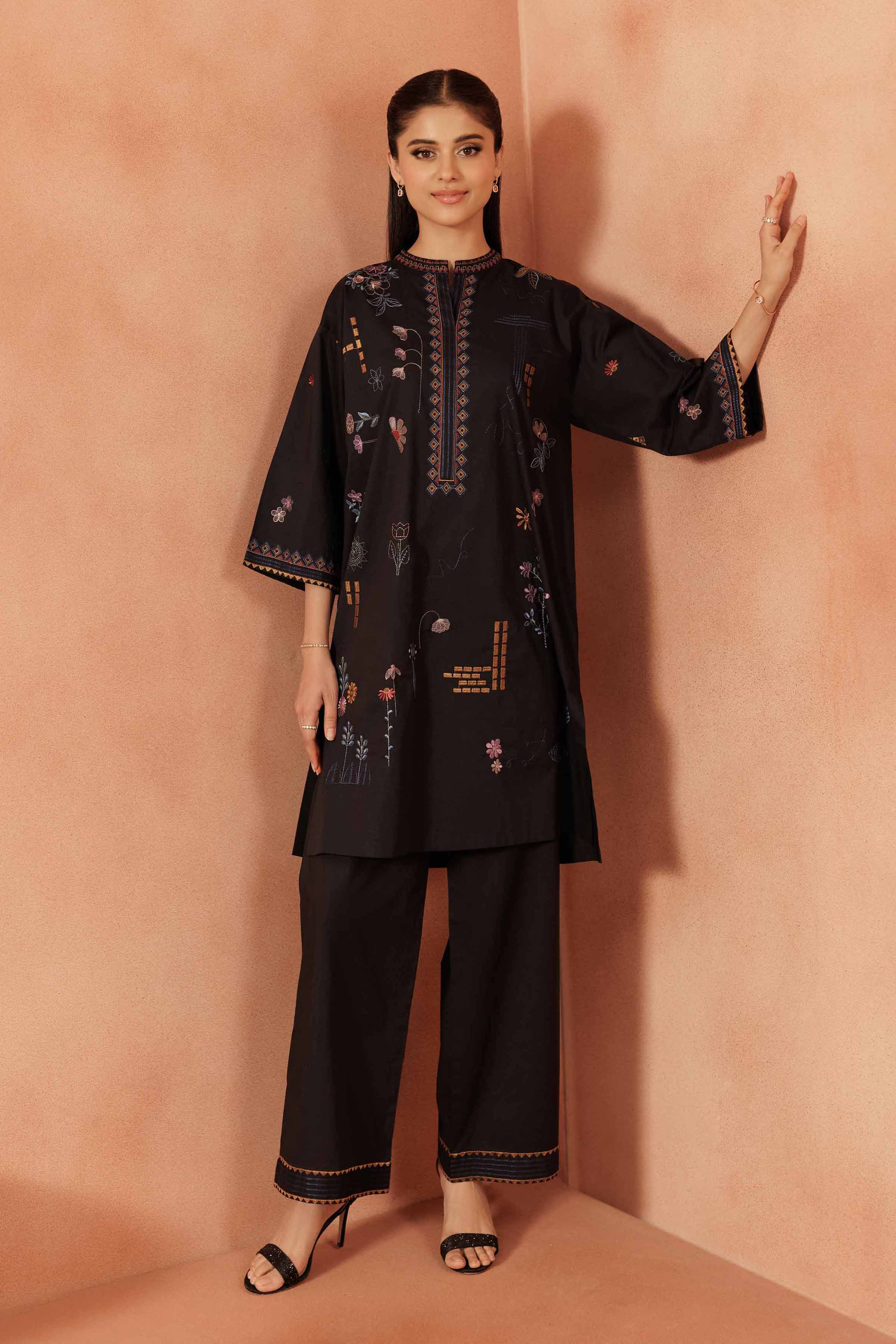 2 Piece - Embroidered Suit - KFE25-146
